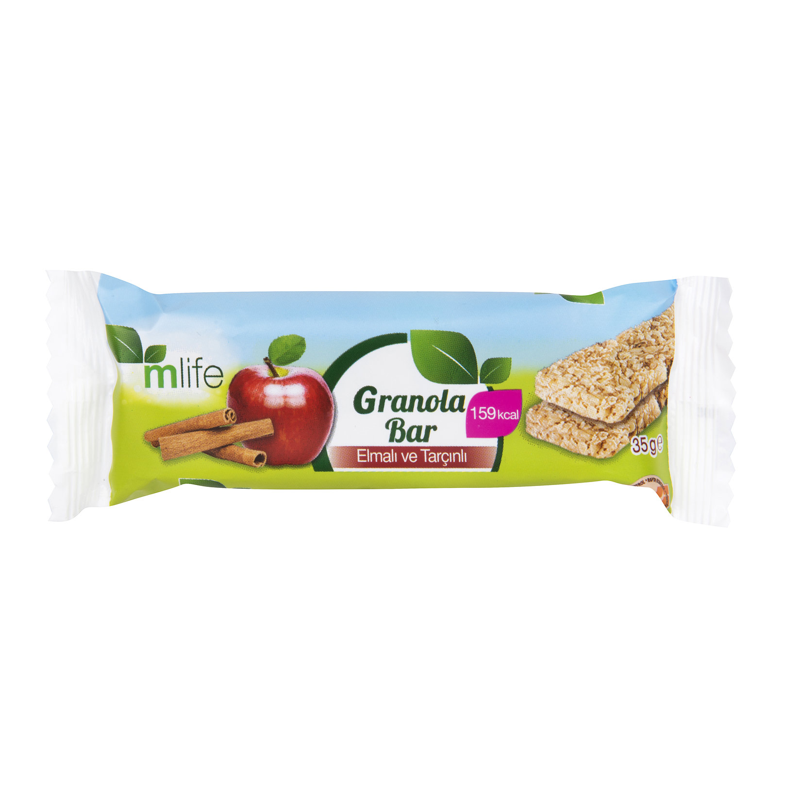M Life Granola Bar - Elmalı Ve Tarçınlı 35G