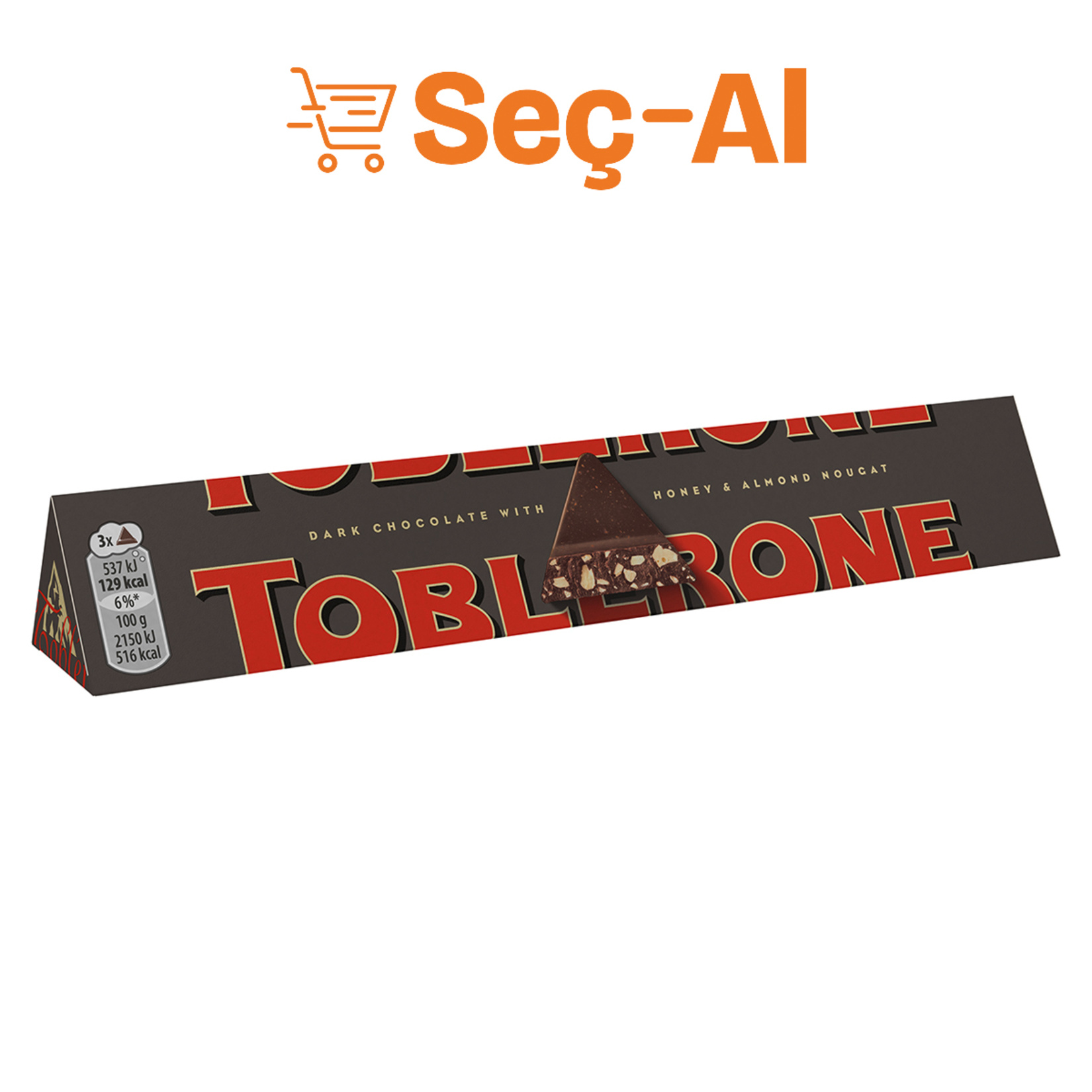 Toblerone Bitter Çikolata 100 G