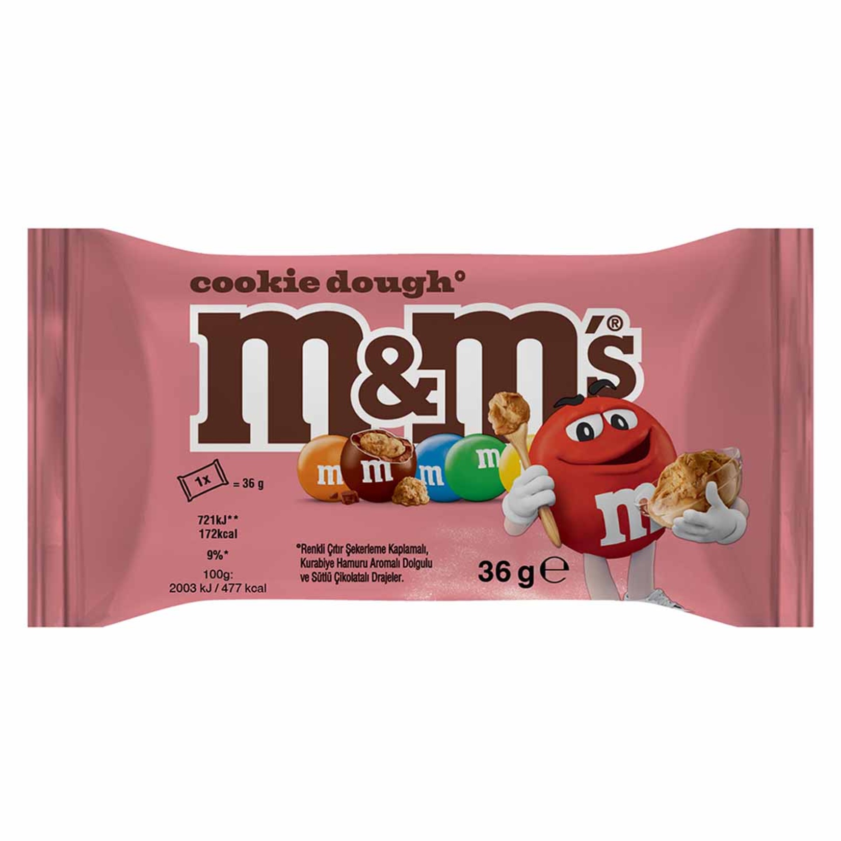 M&M's Cookie Dough 36 G - Görsel 1
