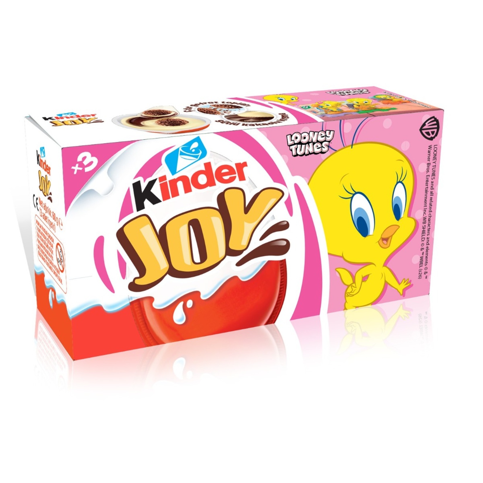 Kinder Joy Lisanslı Kız 3 x 20 G