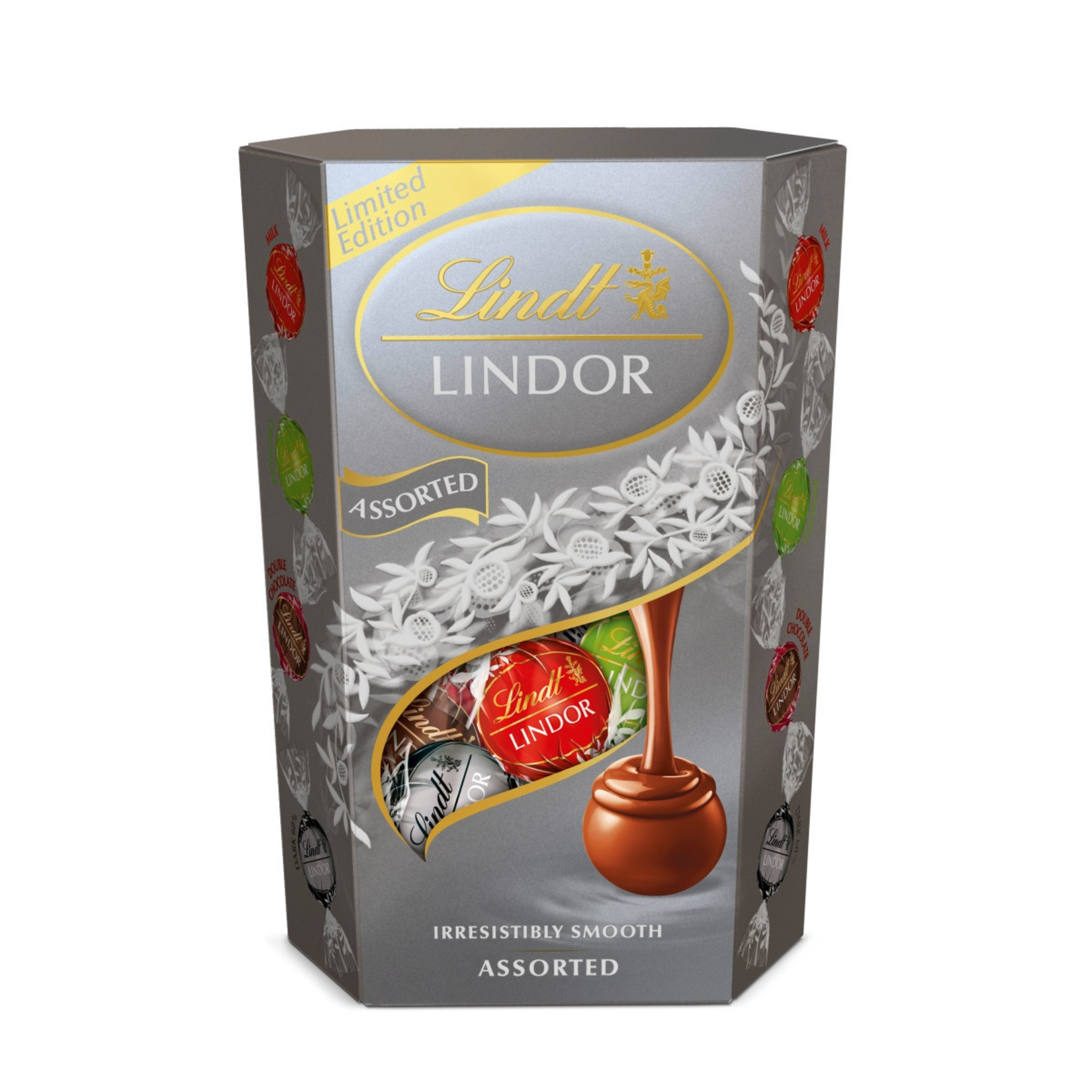 Lindt Lindor Silver Cornet Assorted 200 G