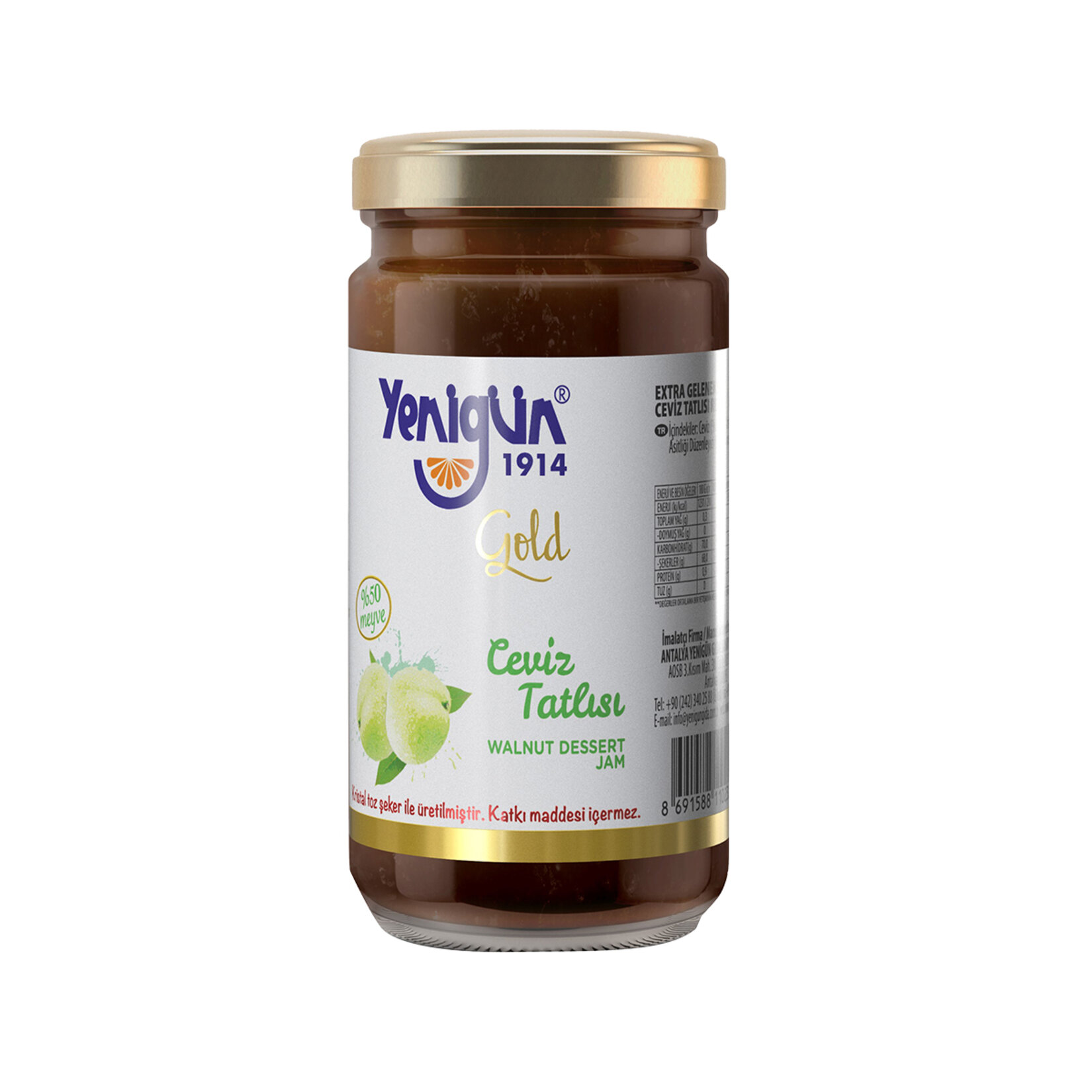 Yenigün Gold Ceviz Tatlısı 290 G