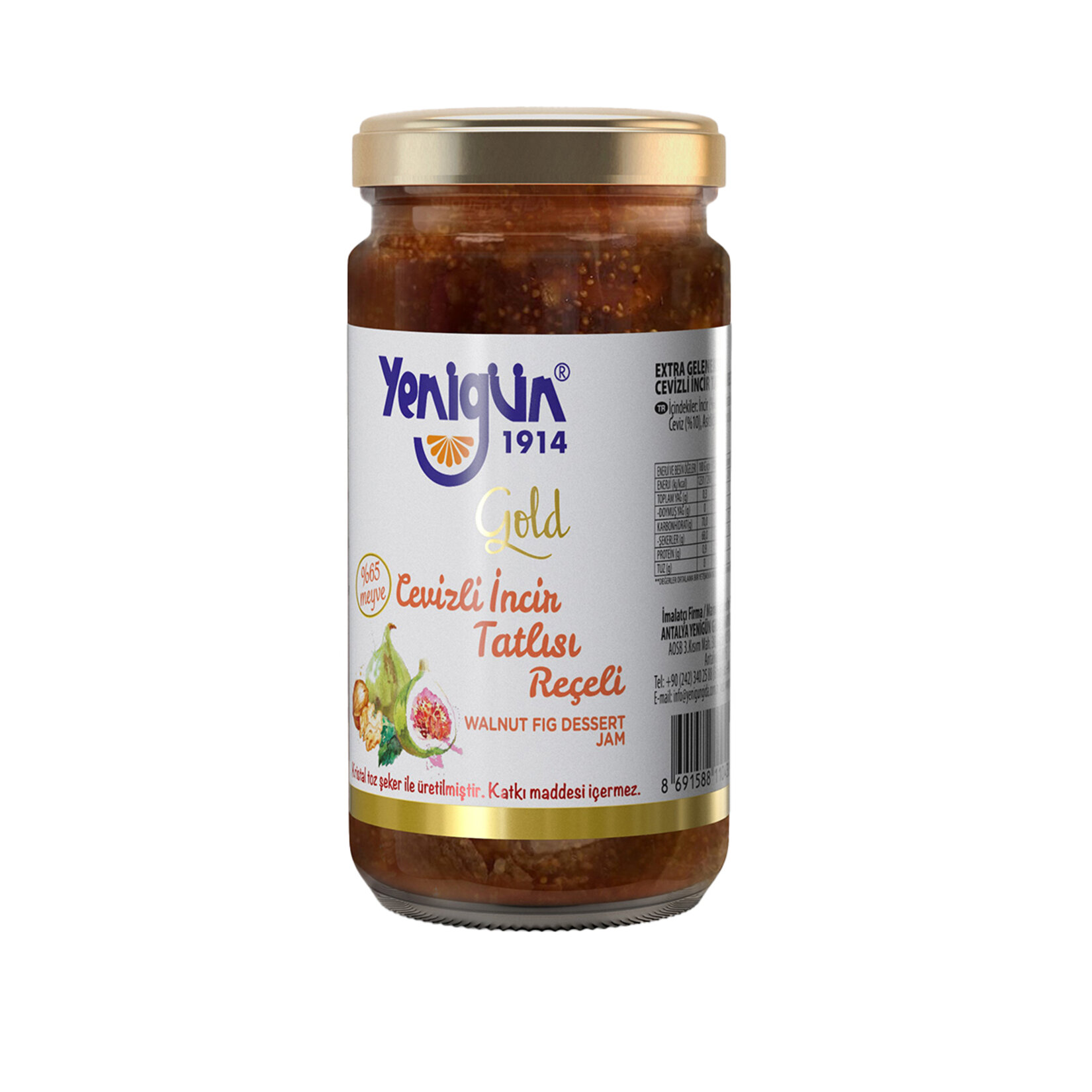 Yenigün Gold Cevizli İncir Tatlısı 290 G