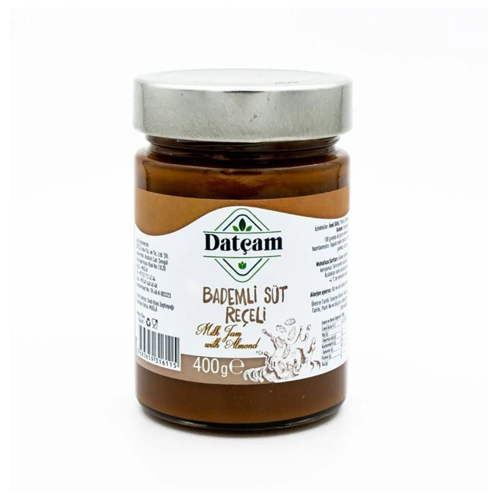 Datçam Bademli Süt Karameli 400 G