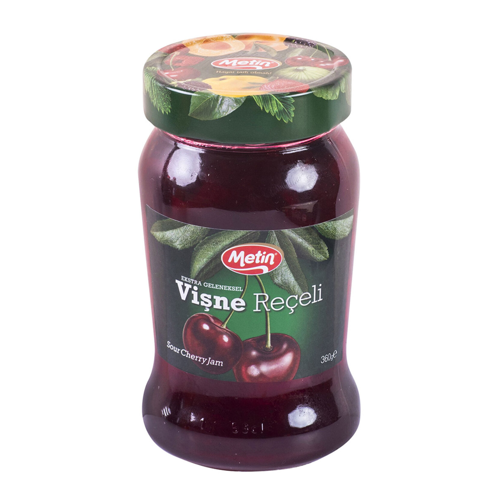 Metin Ekstra Geleneksel Vişne Reçeli 360 G