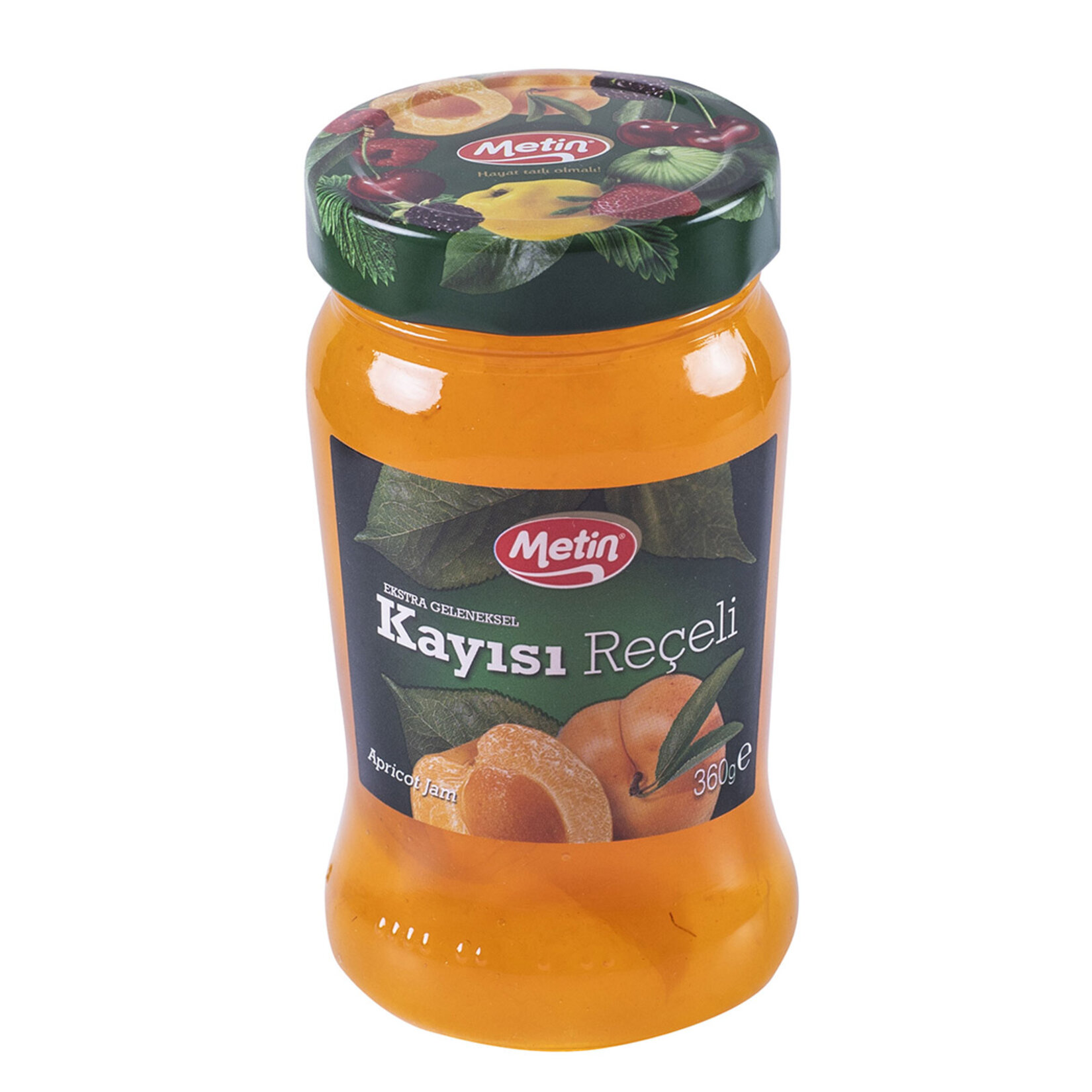 Metin Kayısı Reçeli Cam Kavanoz 360 G