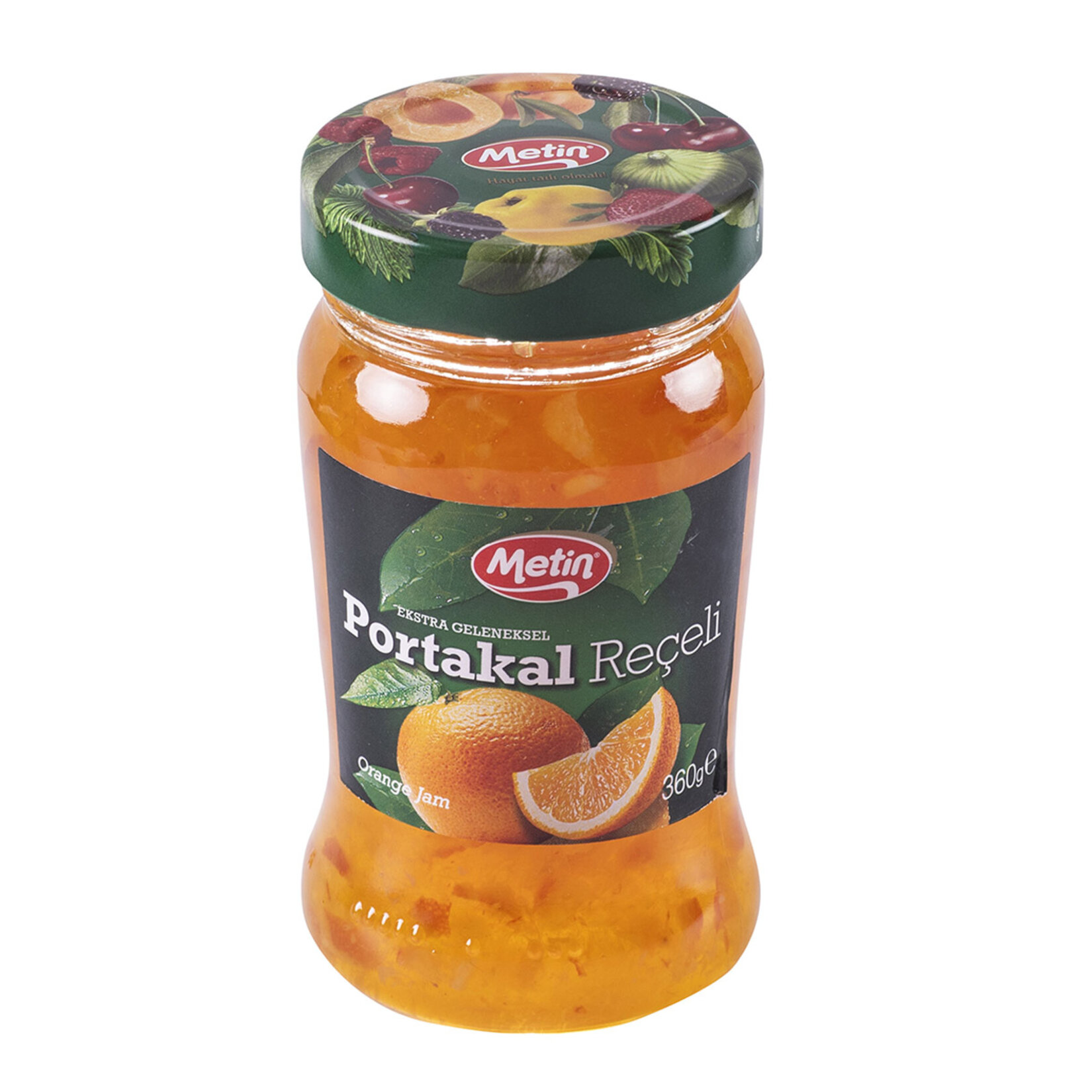Metin Portakal Reçeli Cam Kavanoz 360 G