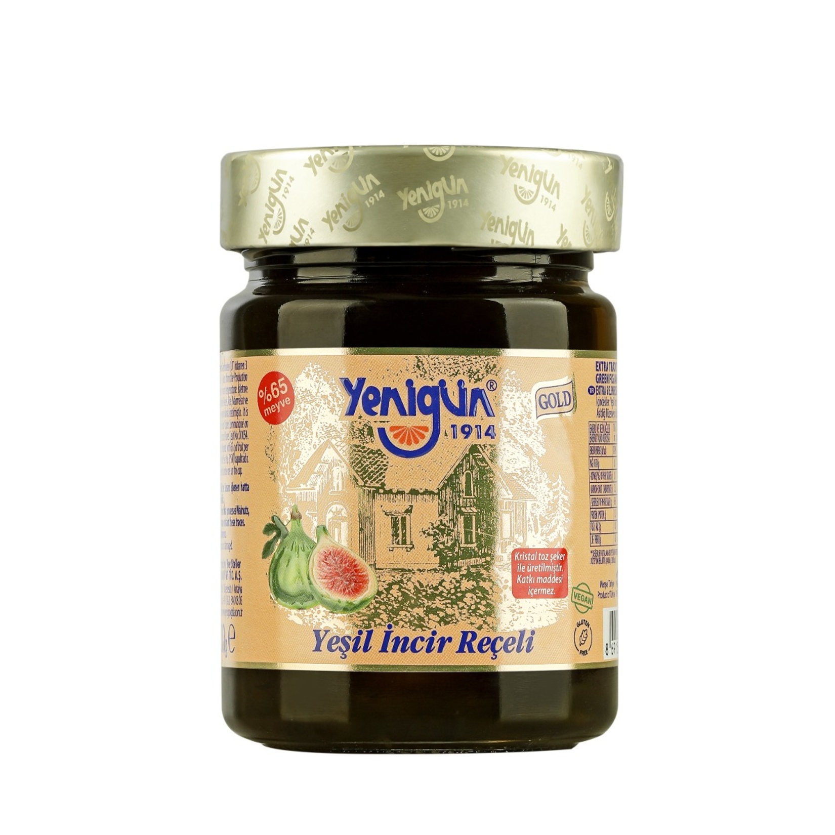 Yenigün Yeşil İncir Reçeli Gold Seri 400 G