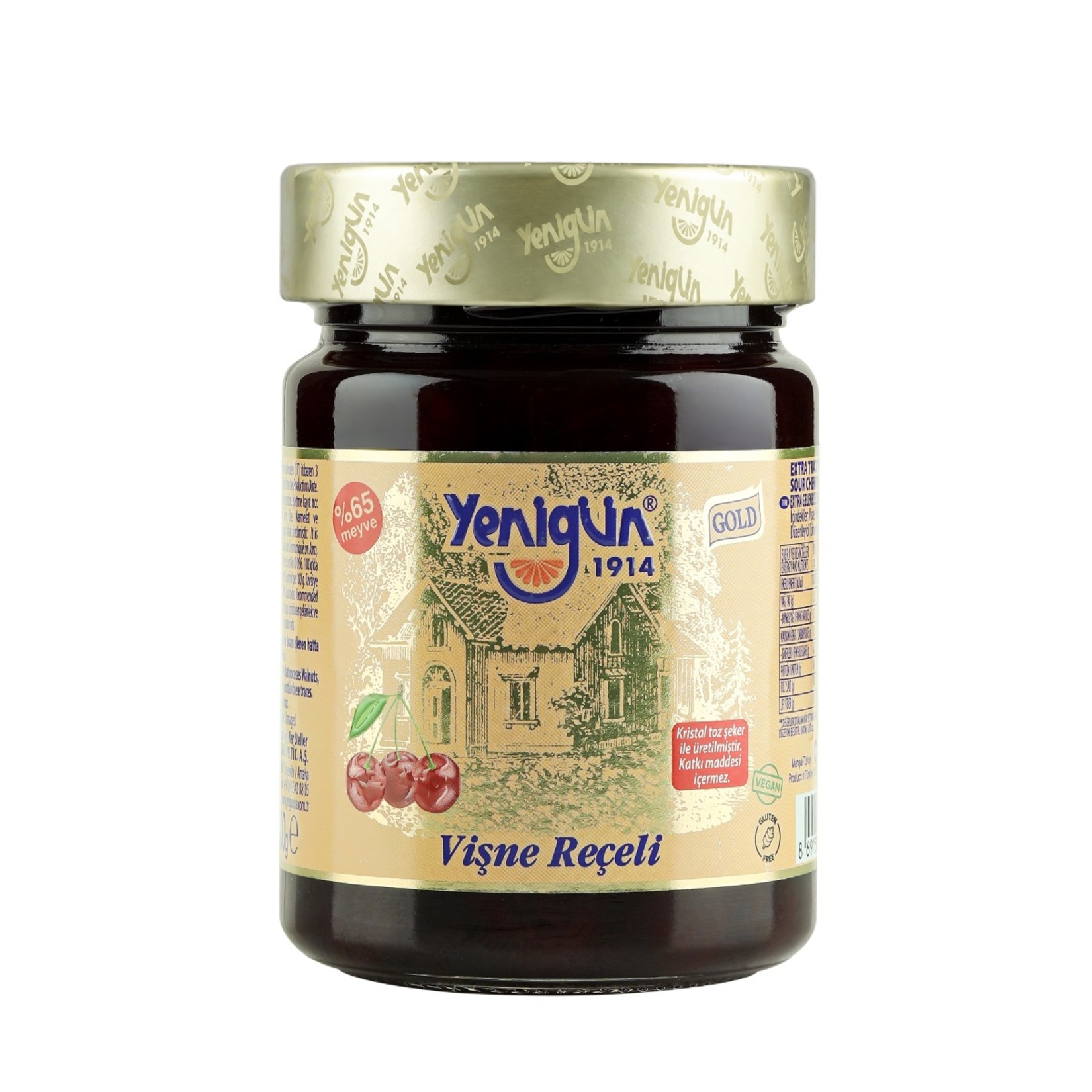 Yenigün Vişne Reçeli Gold Seri 400 G