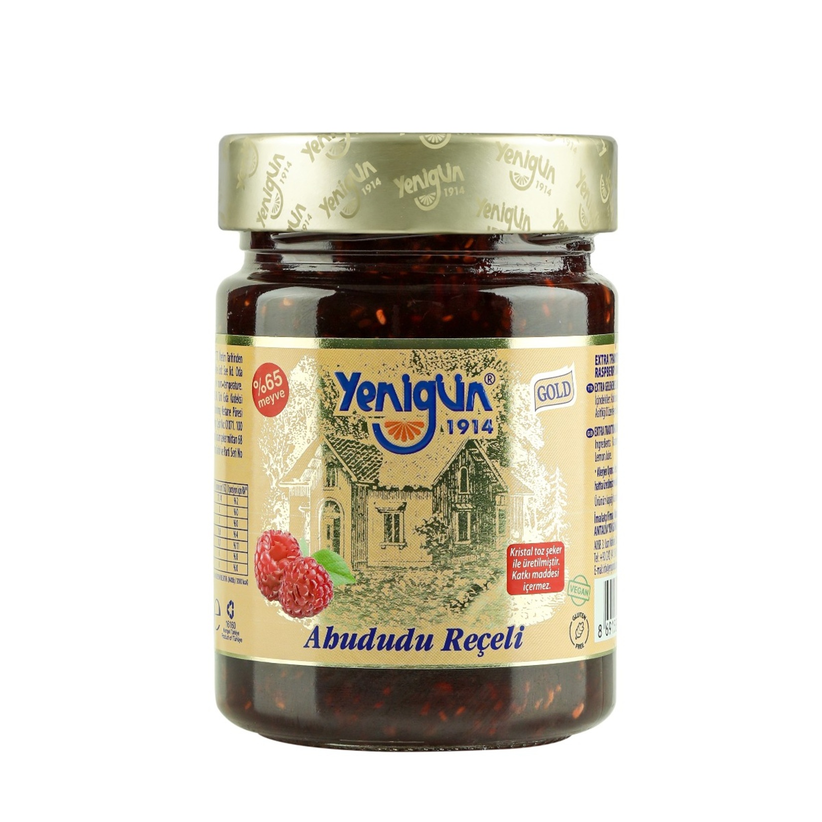 Yenigün Ahududu Reçeli Gold Seri 400 G