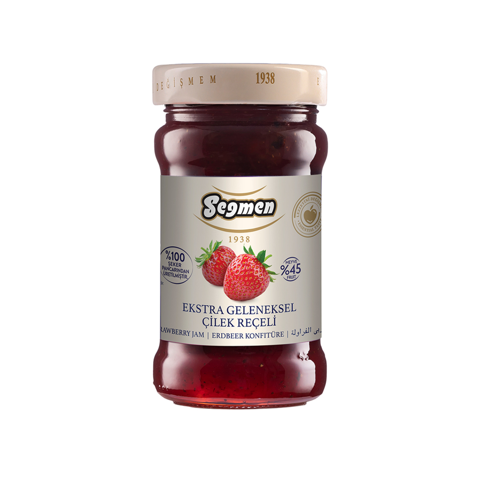 Seğmen Ekstra Geleneksel Çilek Reçeli 380 G