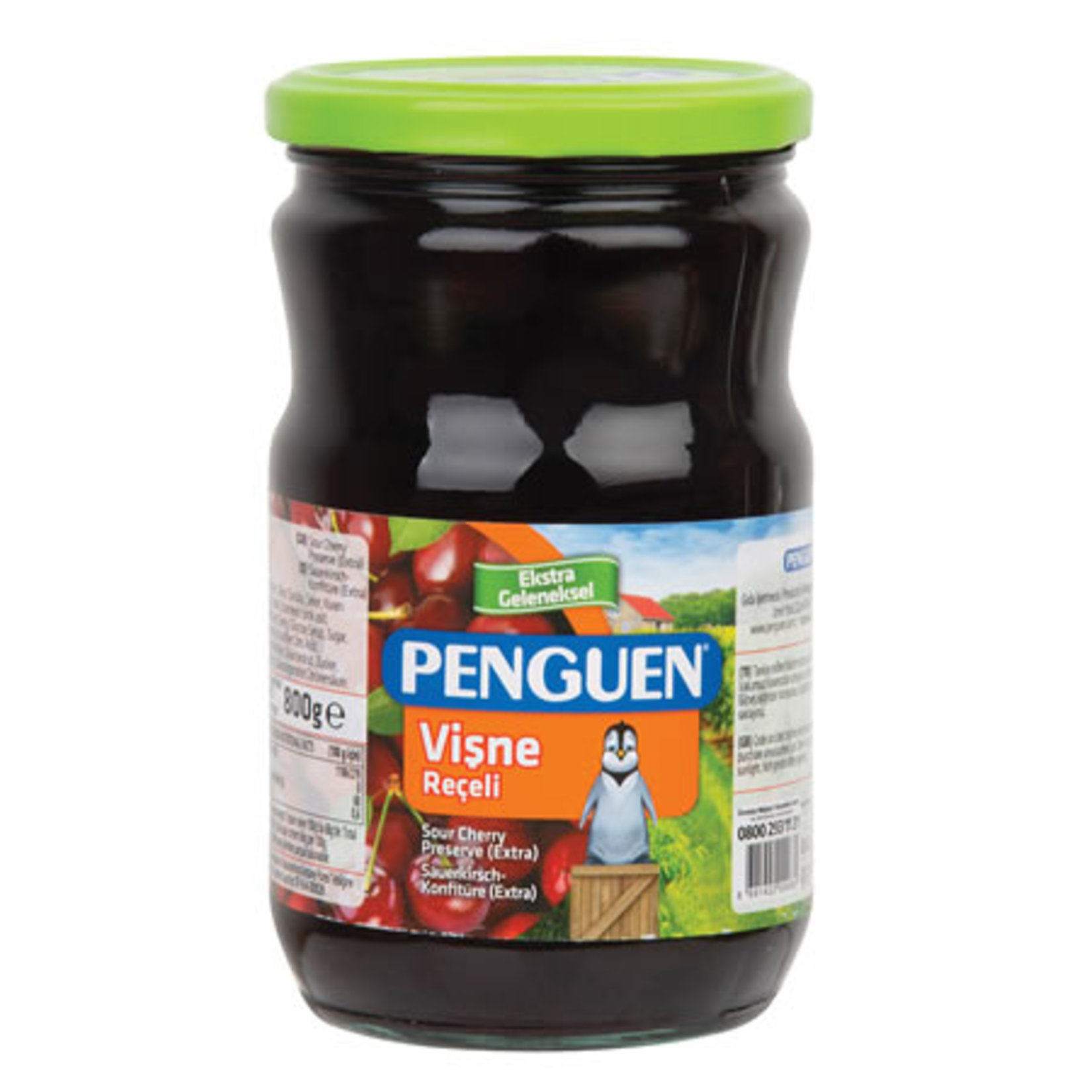 Penguen Vişne Reçeli 800 G