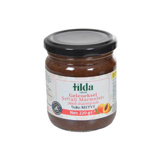 Tilda %80 Meyve Geleneksel Şeftali Marmelatı 220 G