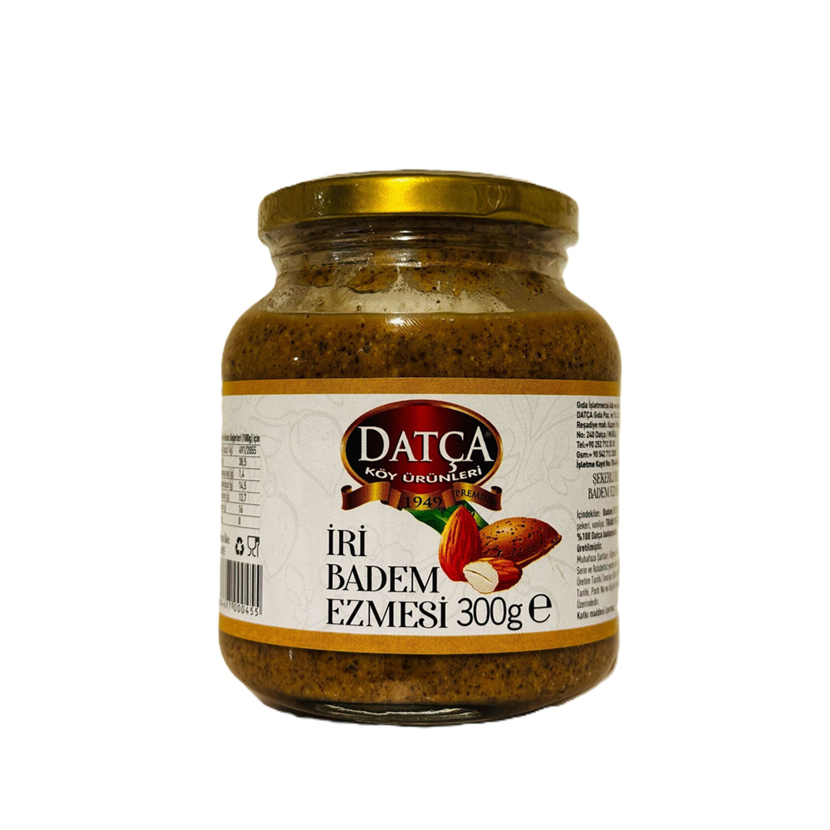Datça Köy Ürünleri Premium İri Badem Ezmesi 300 G