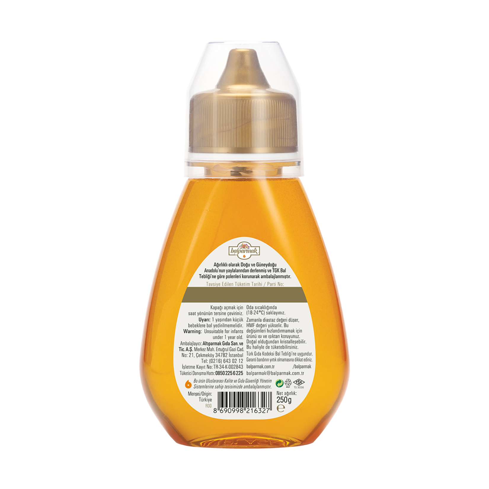 Balparmak Arı Serisi Çıtkapak Çiçek Balı 250 G - Görsel 7