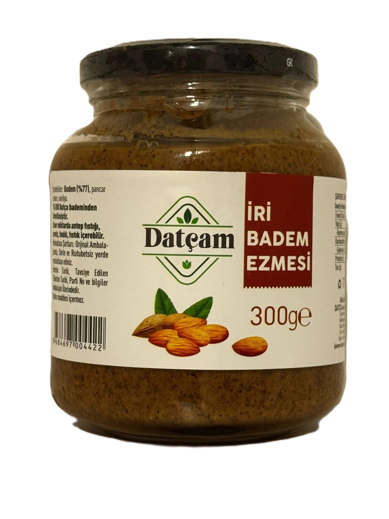 Datçam İri Badem Ezmesi 300 G