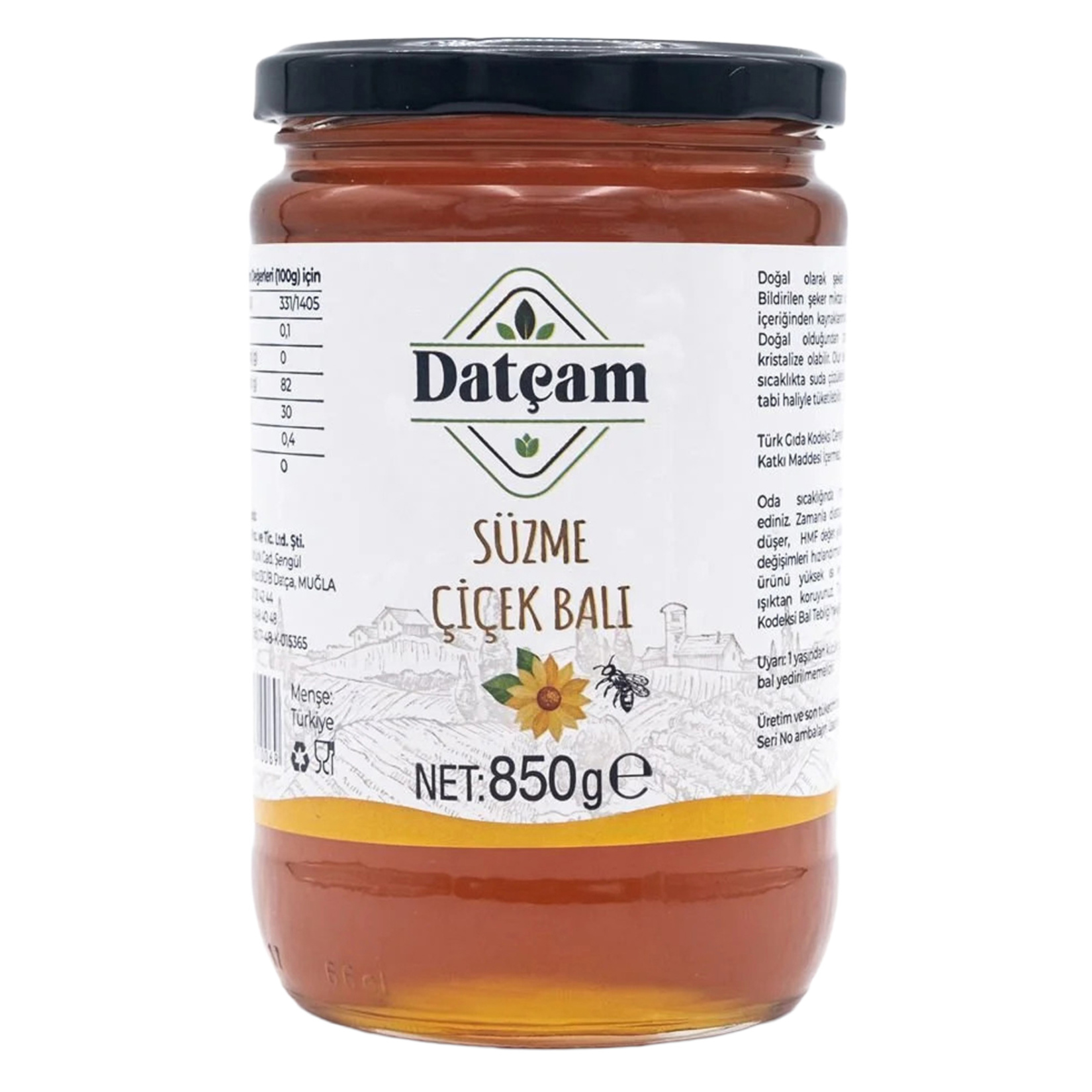 Datçam Çiçek Balı 850 G