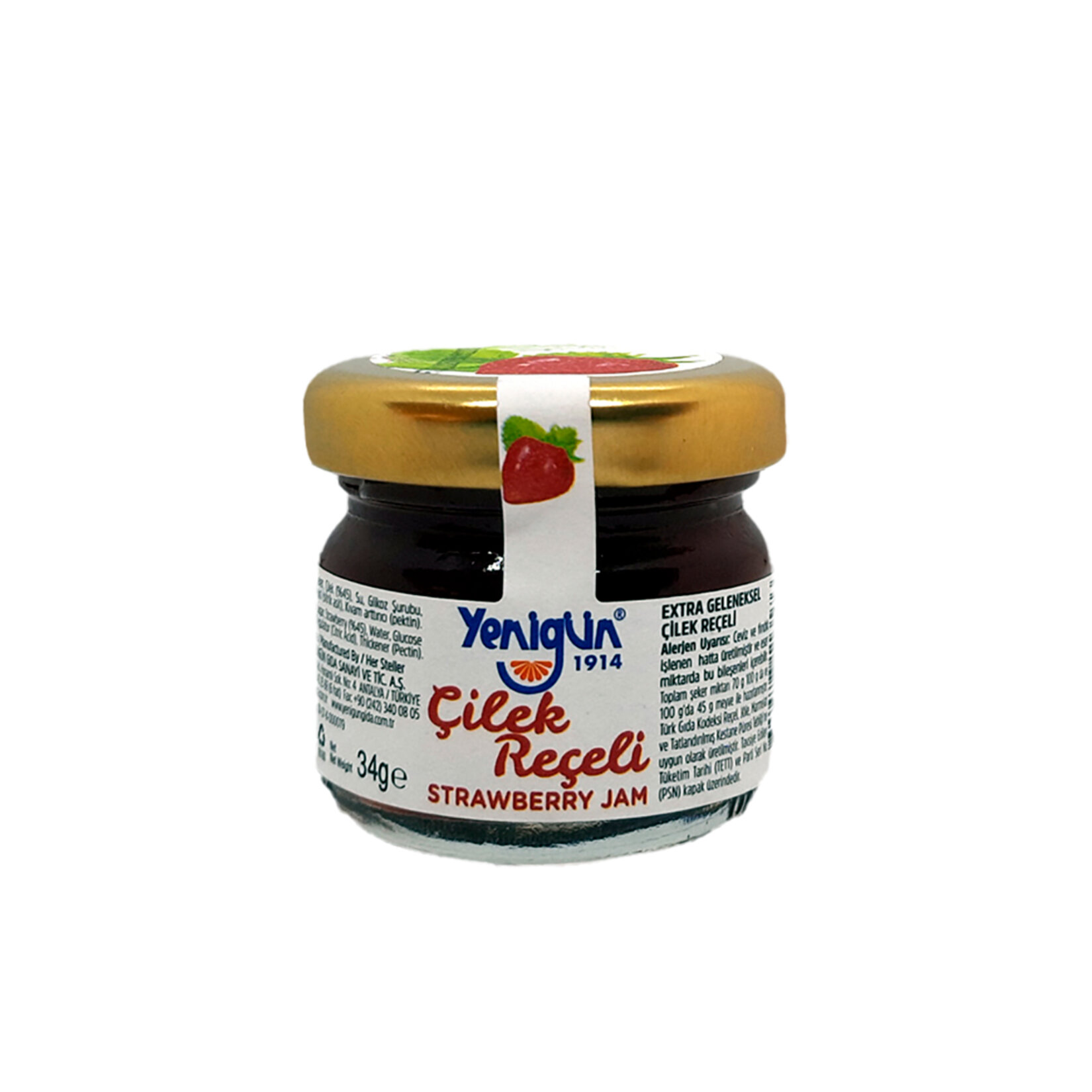 Yenigün Çilek Reçeli 34 G