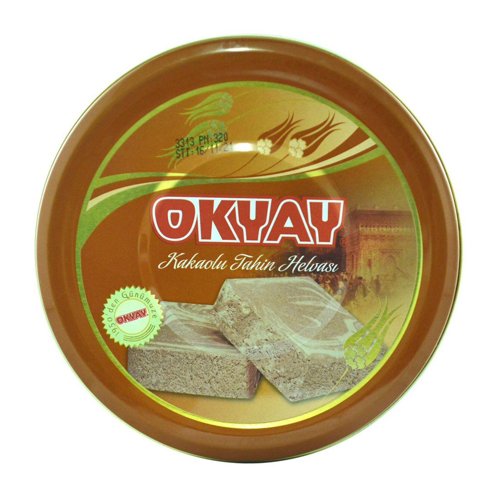 Okyay Kakaolu Tahin Helvası 840 G - Görsel 1