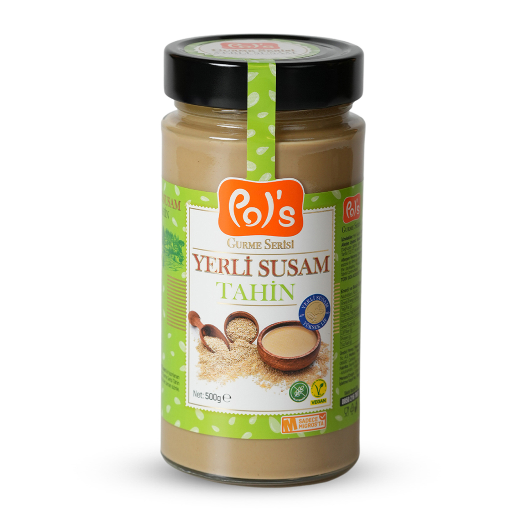 Pol’s Gurme Serisi Yerli Susam Tahin 500 G - Görsel 1