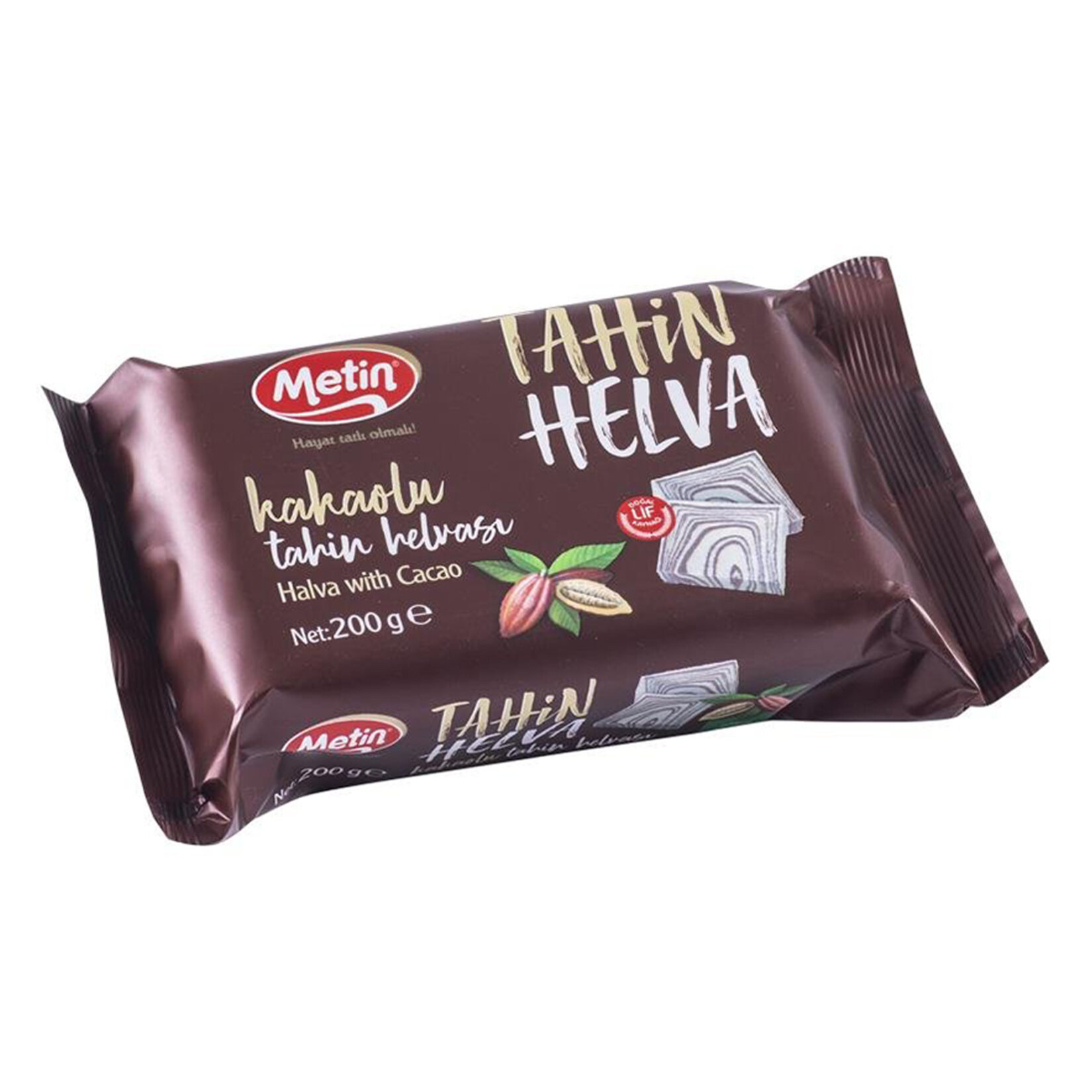 Metin Kakaolu Tahin Helvası 200 G