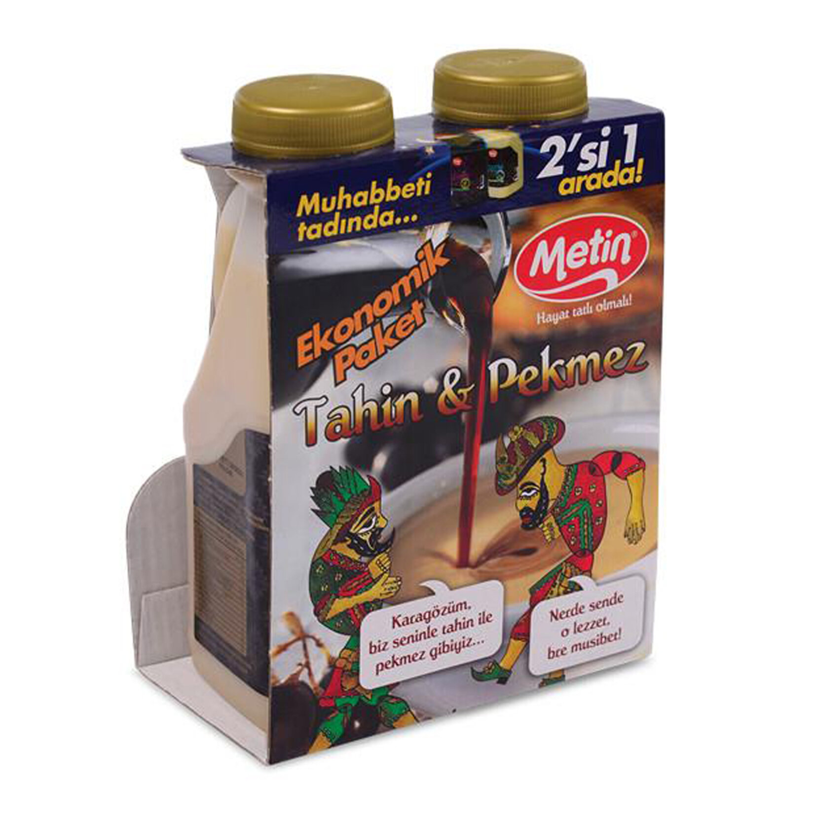 Metin Tahin 290 G + Pekmez 380 G 2'li Paket