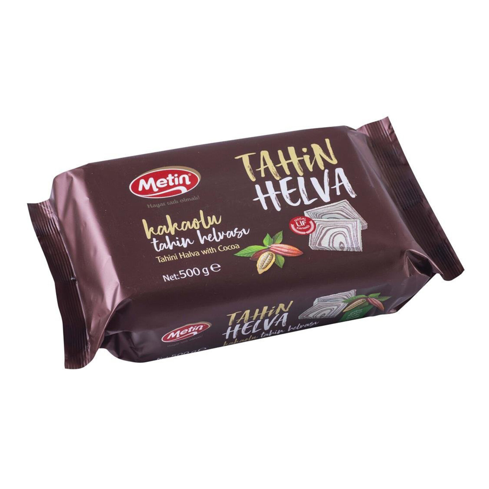Metin Kakaolu Tahin Helvası 500 G