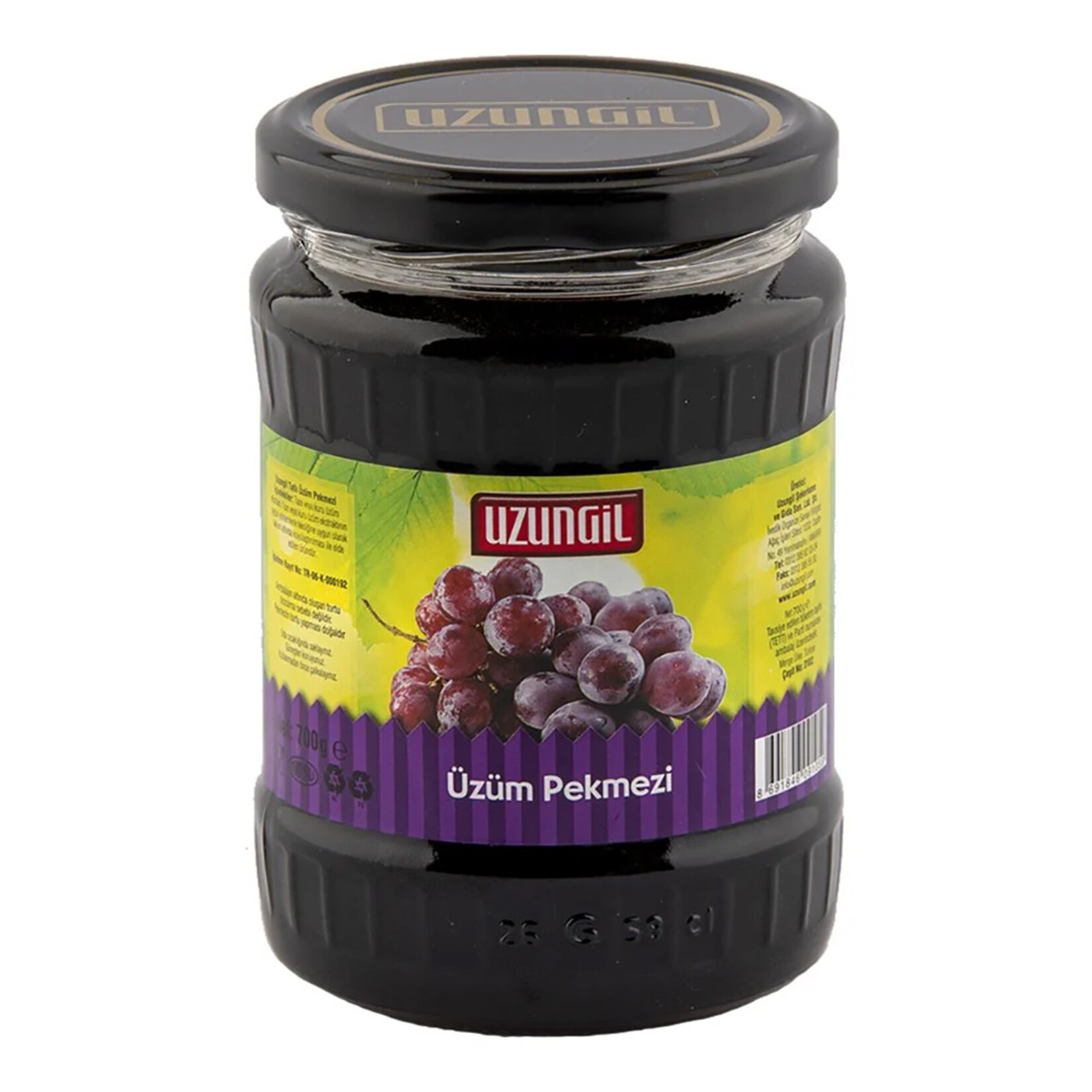 Uzungil Üzüm Pekmezi Cam 700 G