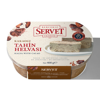 Servet Şekerleme Kakaolu Tahin Helvası 400 G