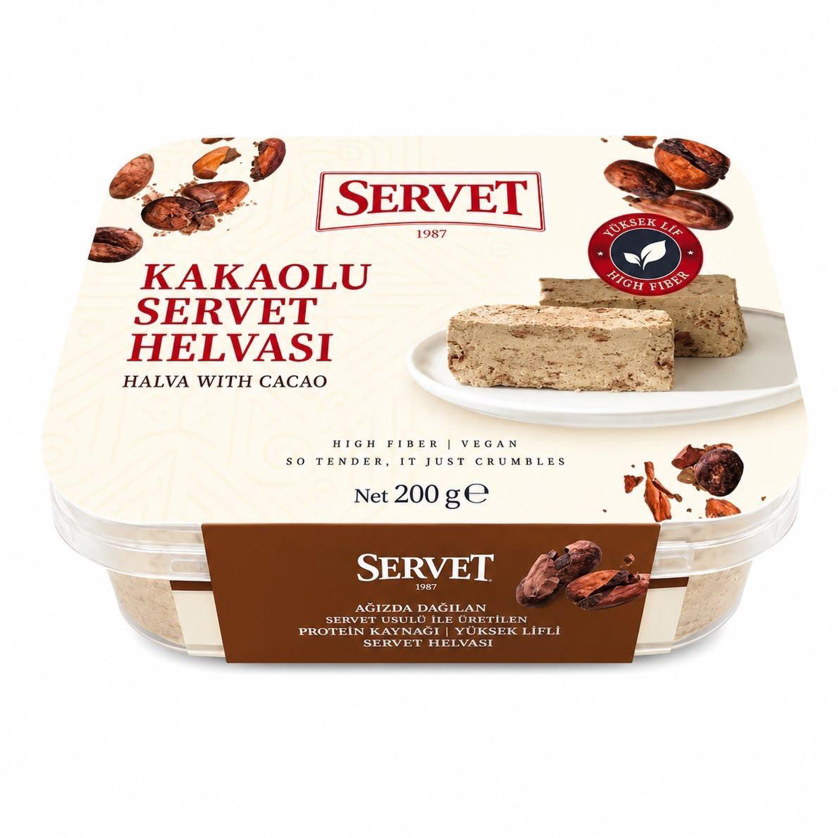 Servet  Kakaolu Tahin Helvası 200 G