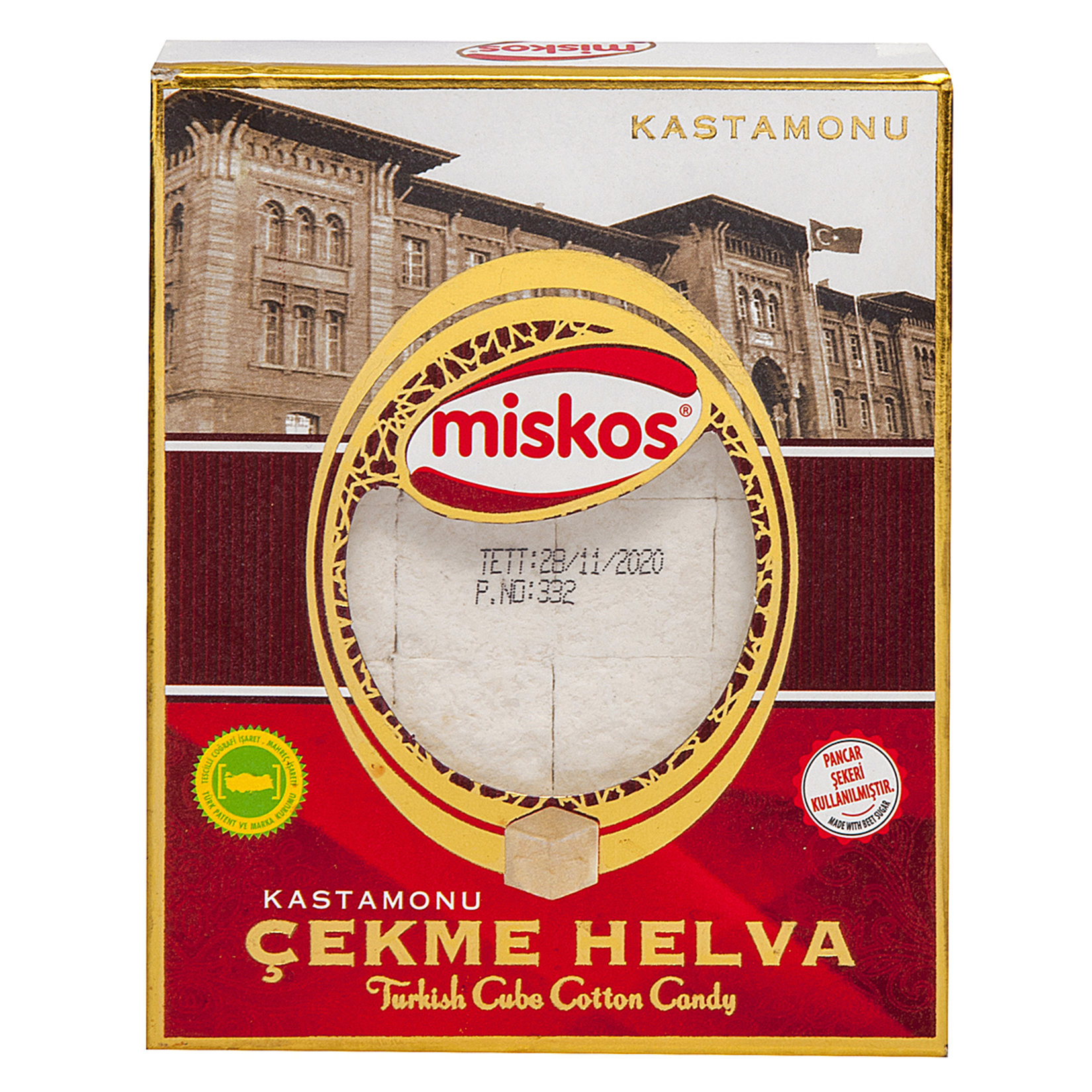 Miskos Kastamonu Çekme Helva Sade 120 G