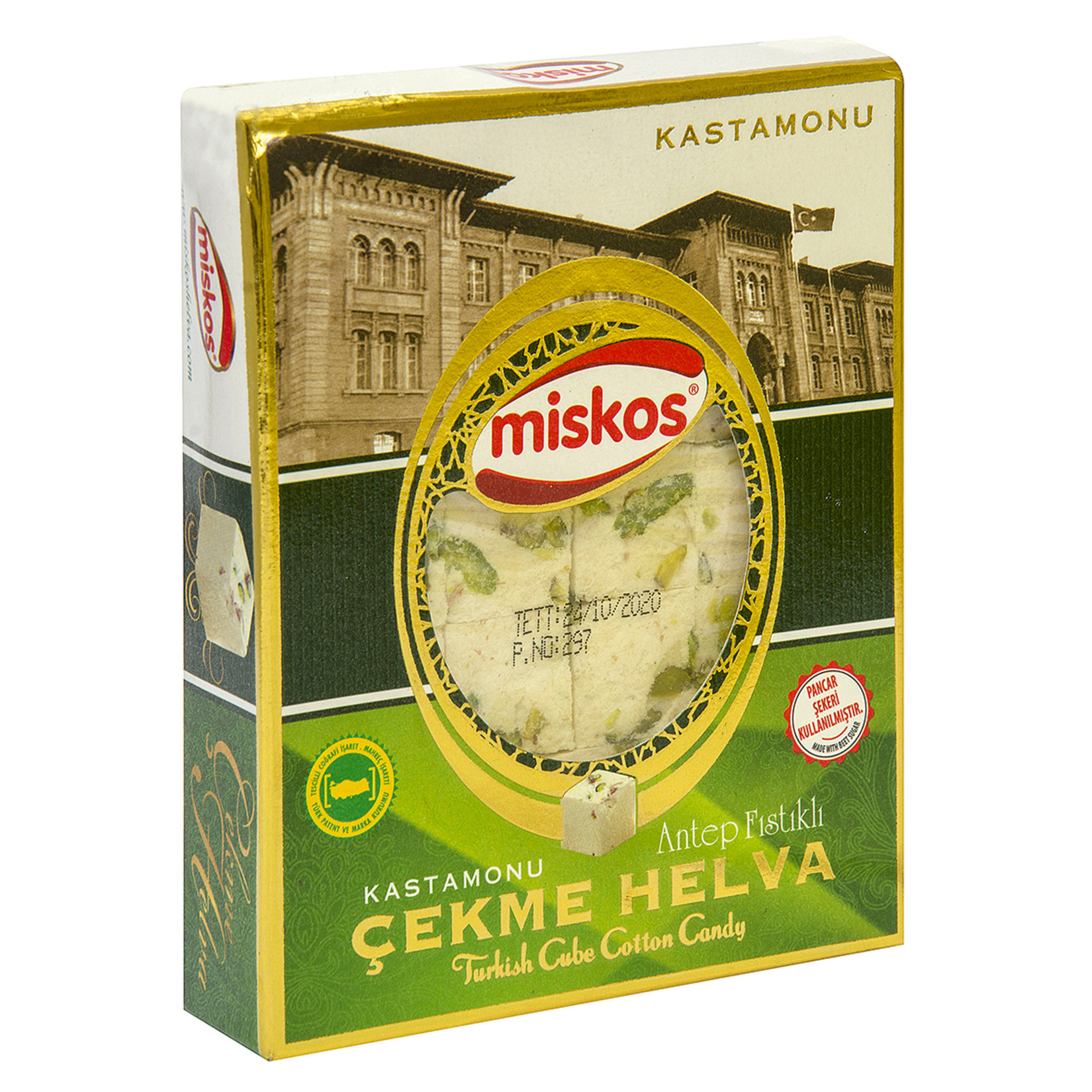 Miskos Antep Fıstıklı Çekme Helva 120 G