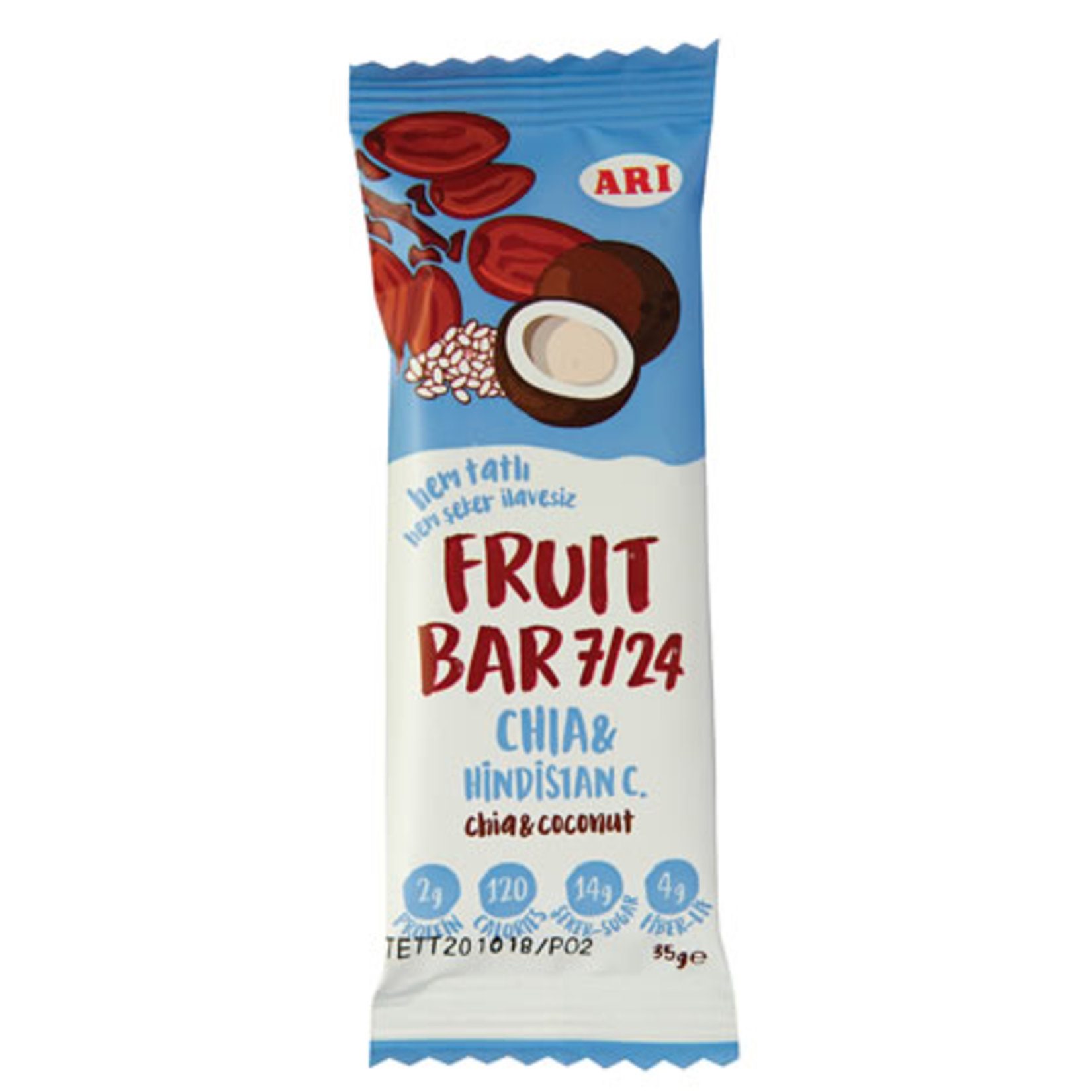 Arı Chialı Meyve Barı 35 G