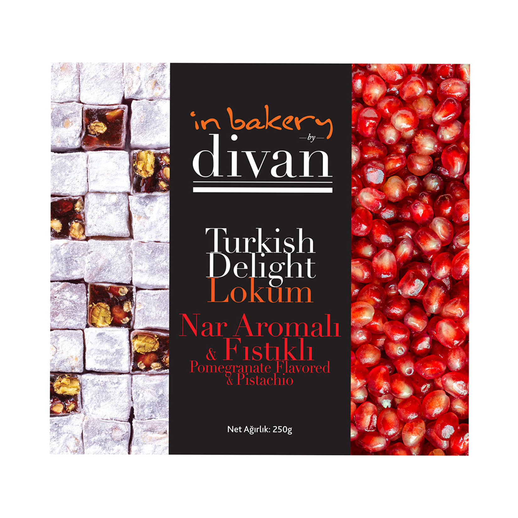 Divan In Bakery By Nar Aromalı Fıstıklı Lokum 250G Migros