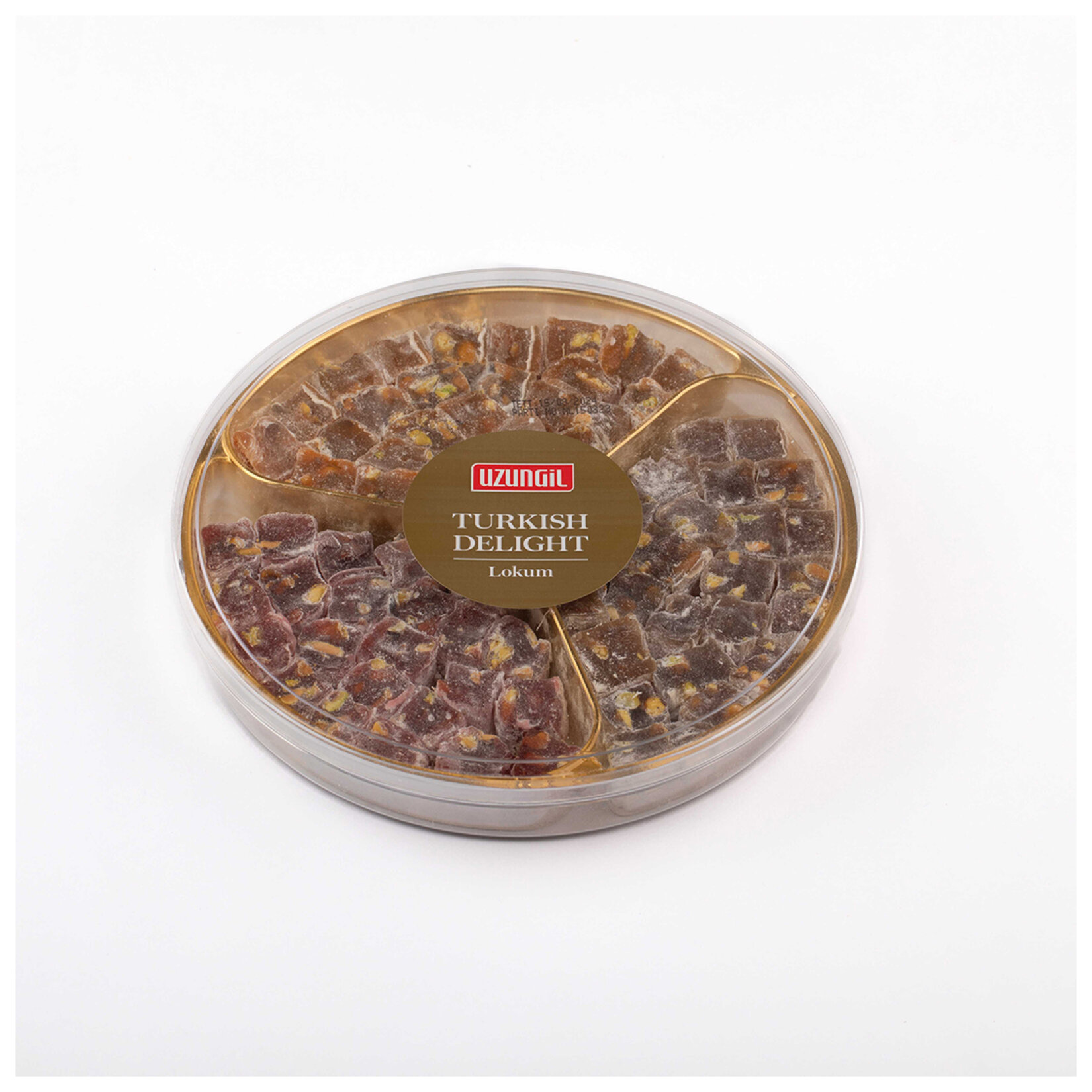 Uzungil Duble Antep Fıstıklı Çifte Kavrulmuş Karışık Lokum