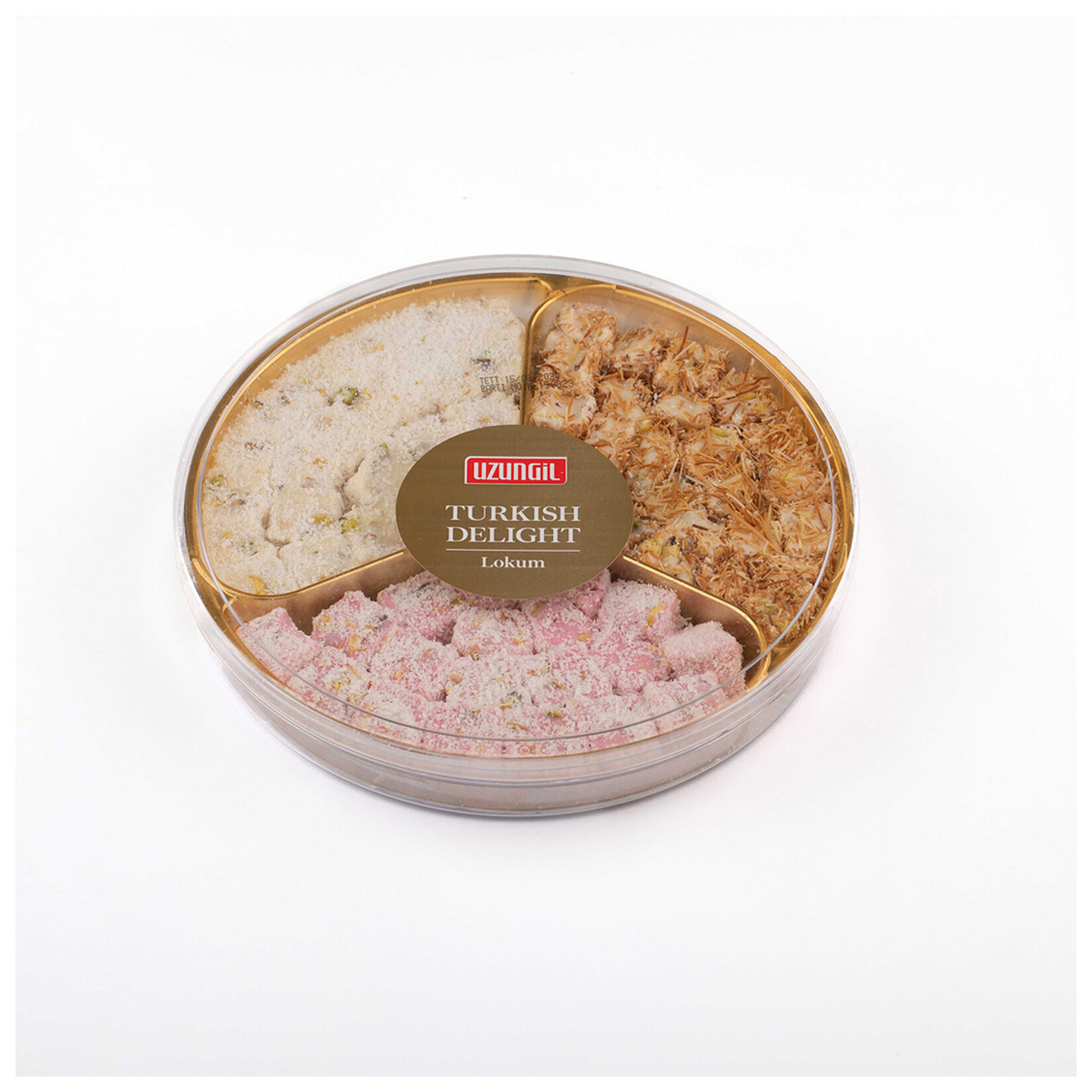 Uzungil Sultan Antep Fıstıklı Karışık Mini Lokum 480 G