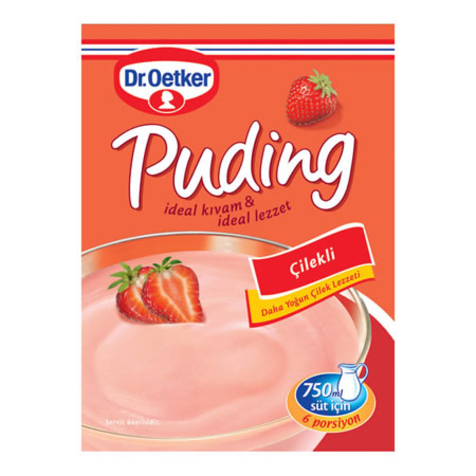 Dr.Oetker Çilekli Puding 125 G