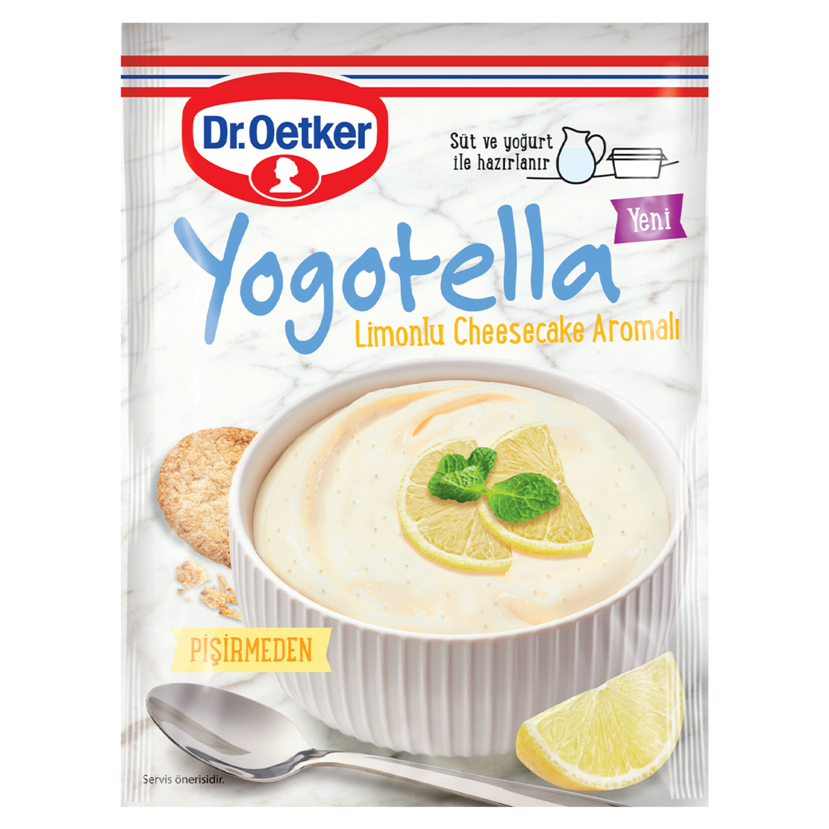 Dr.Oetker Limonlu Cheesecake Aromalı Yogotella 83 G - Görsel 1
