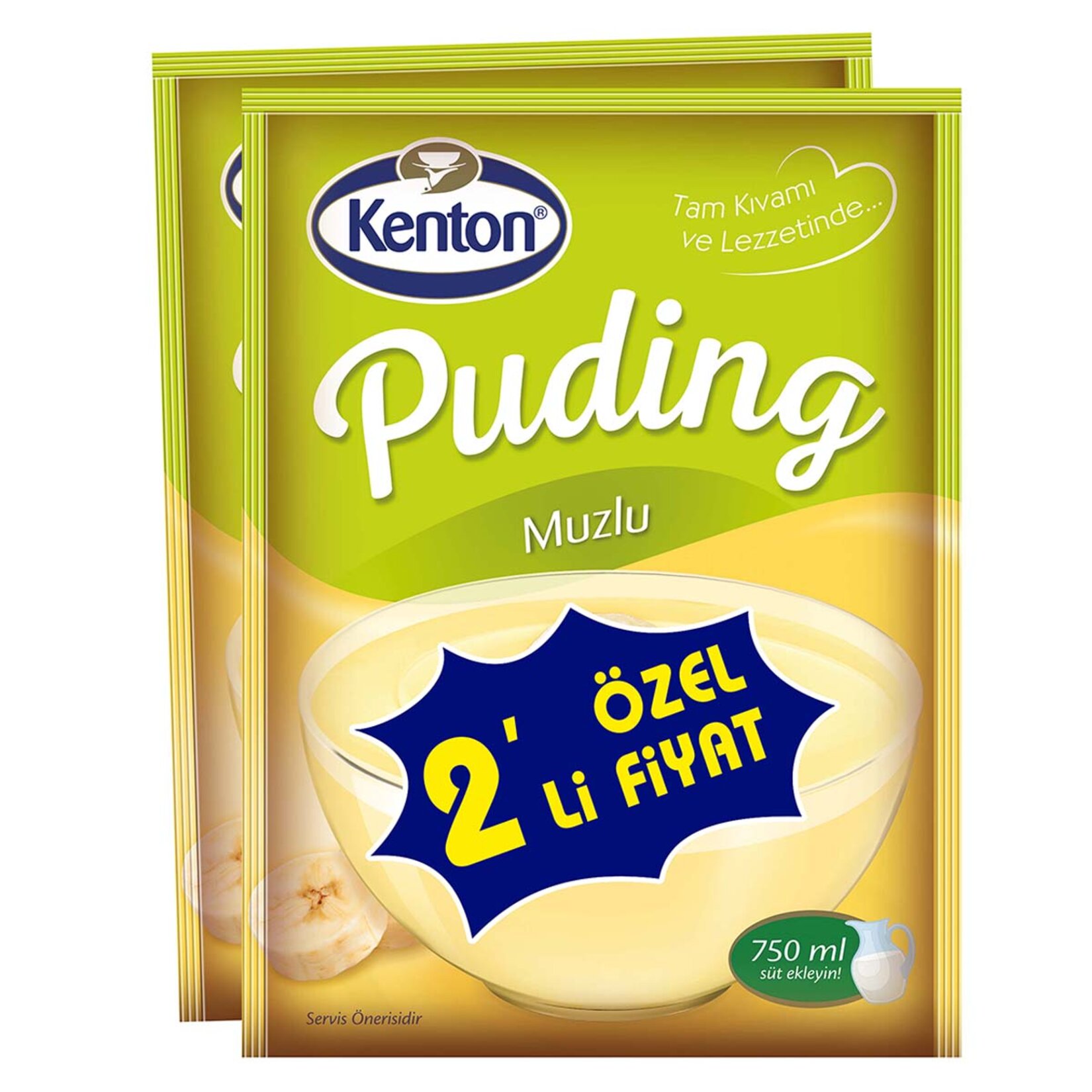 Kenton 2'li Muzlu Puding 2 x 125 G