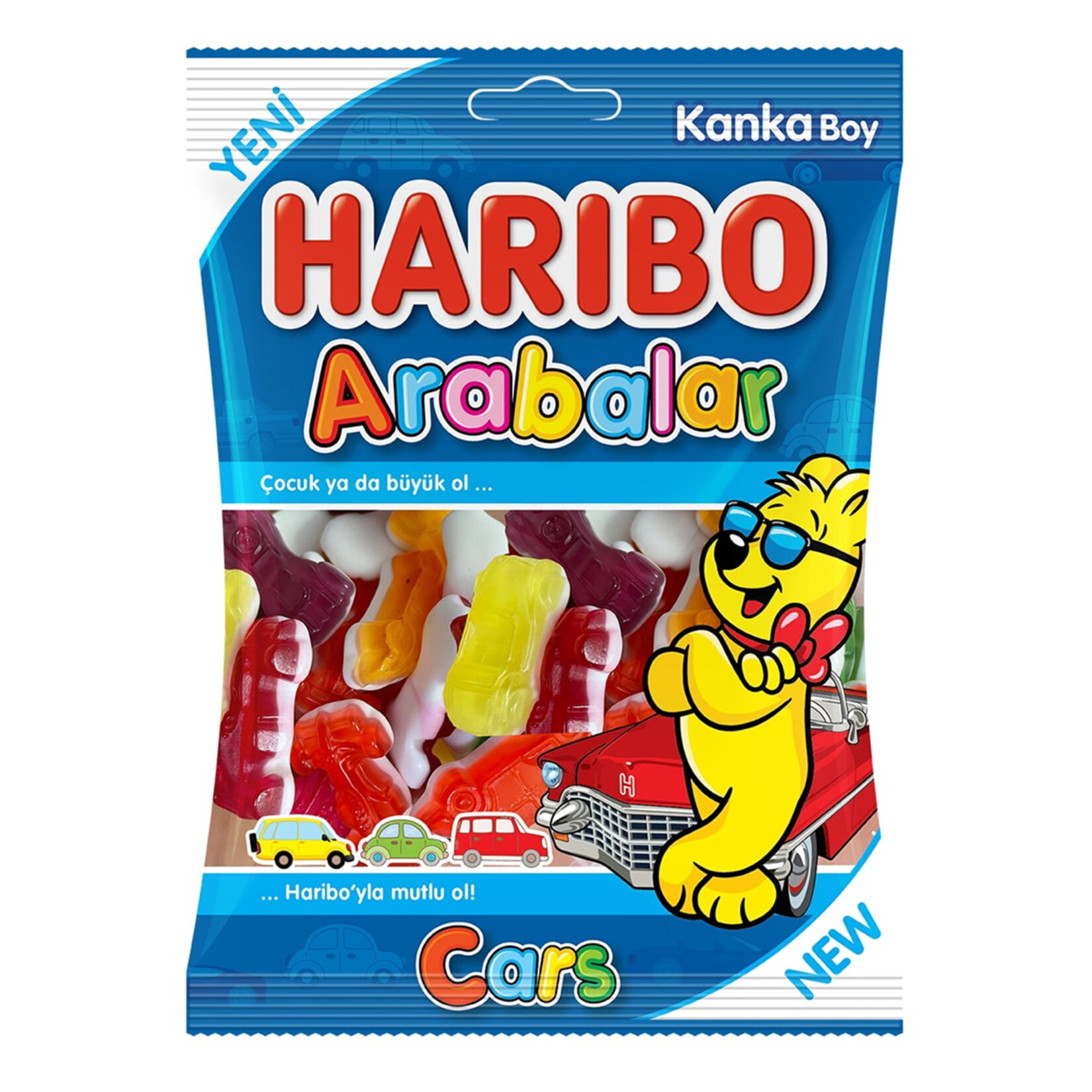 Haribo Harfler Rakamlar Arabalar 80 G - Görsel 1