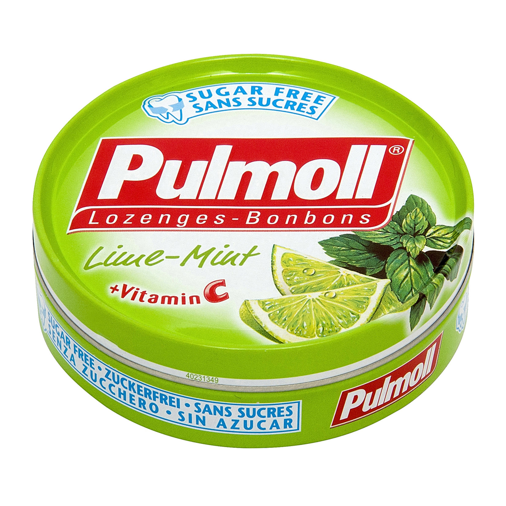 Pulmoll Misket Limonu Aromalı Naneli Şeker 45G