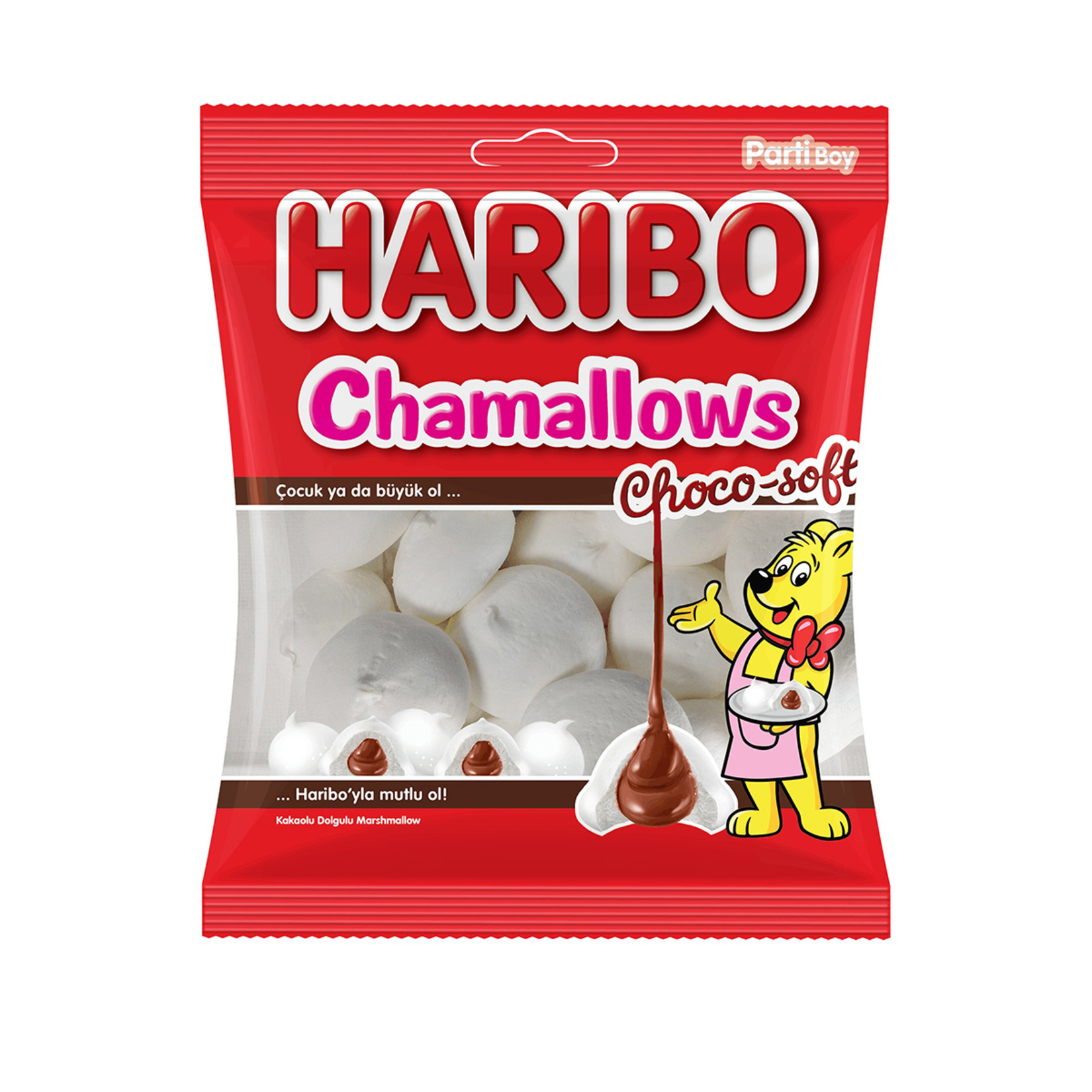 Haribo Choco-Soft Chamallows 133 G - Görsel 1