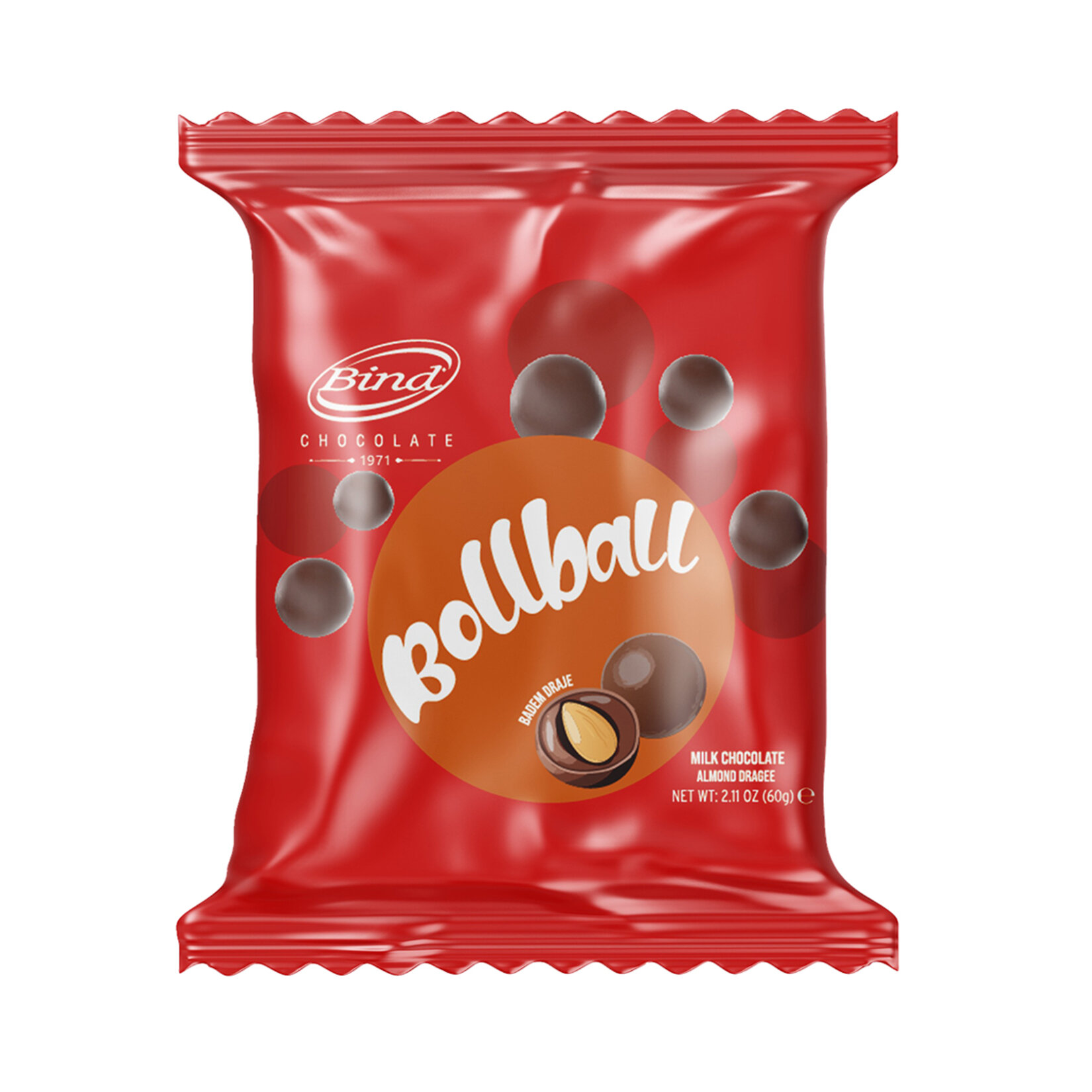 Bind Sütlü Çikolata Kaplı Badem Draje 60 G