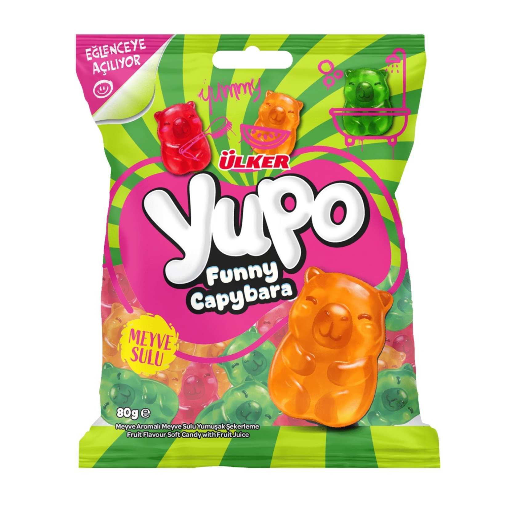 Yupo Jelly Capybara 80 G