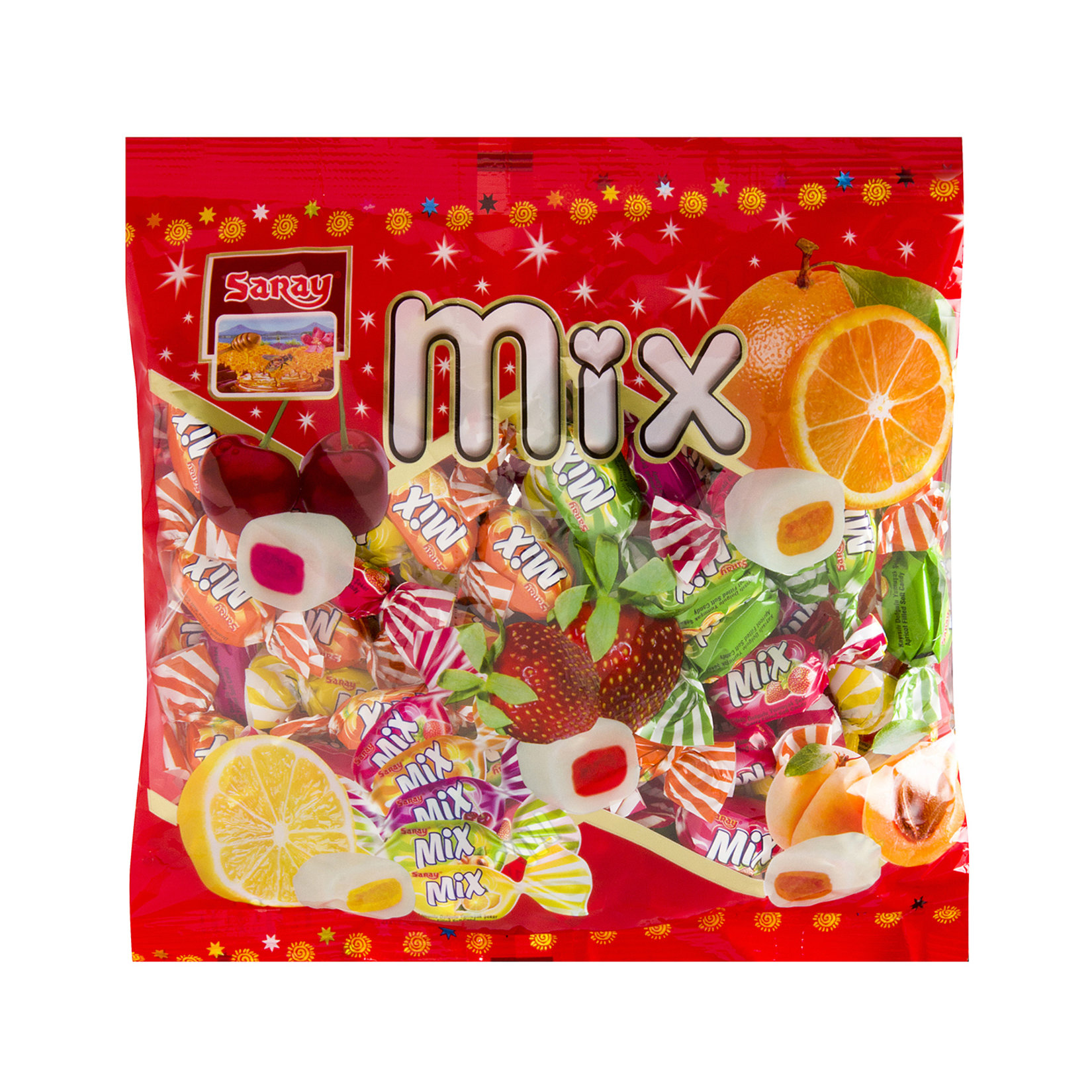 Saray Mix Dolgulu Yumuşak Şeker 325 G
