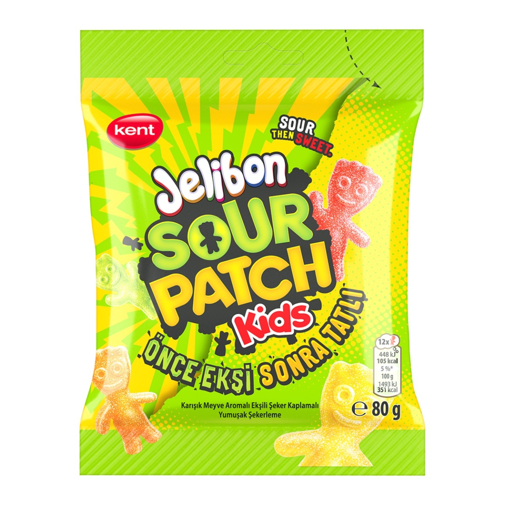 Jelibon Sourpatch 80 G