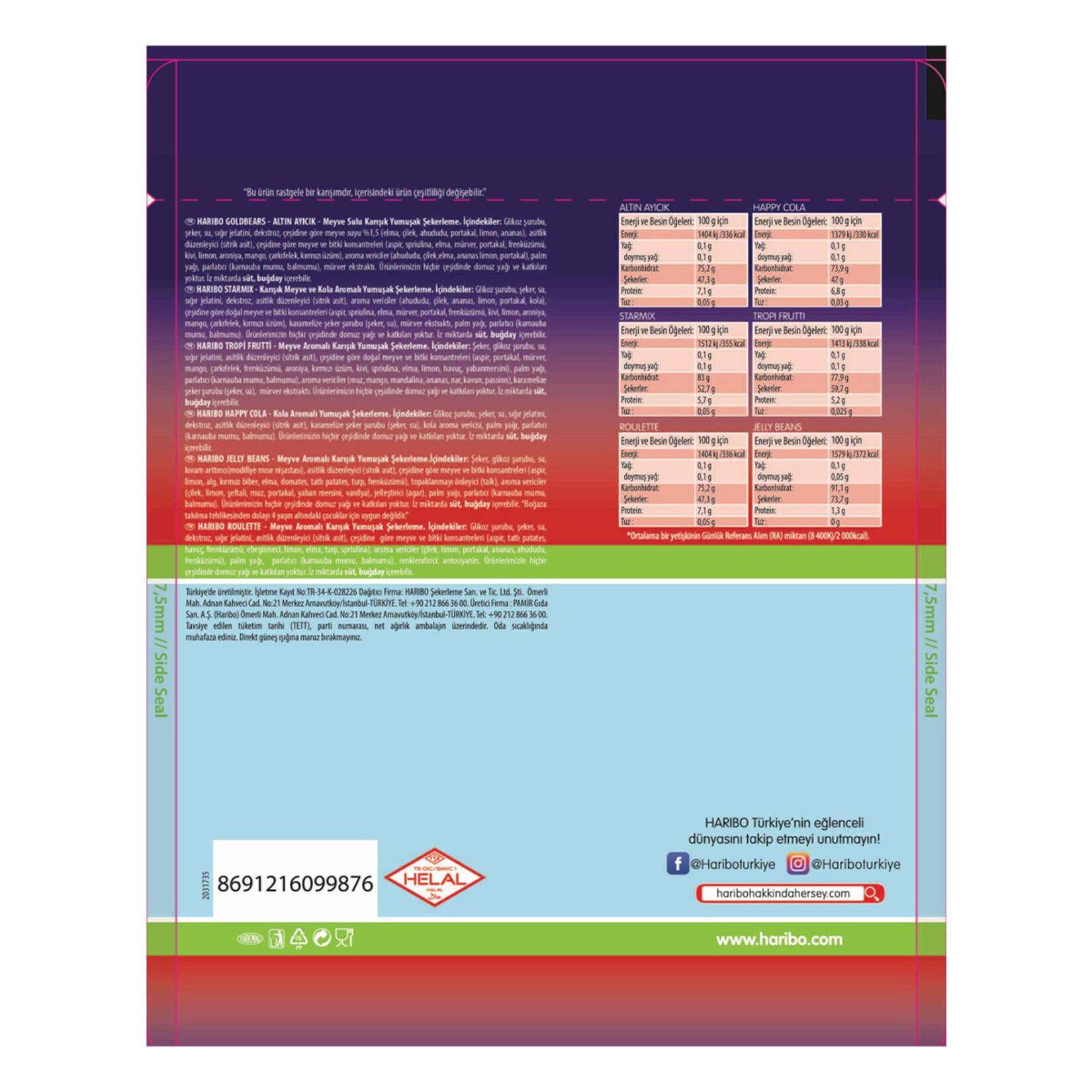 Haribo Süper Party 360 G - Görsel 2