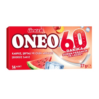 Ülker Oneo Slims 60 Dk Meyve Aromalı Sakız 27 g