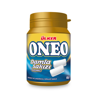 Oneo Draje Şişe Damla Sakızı Aromalı Sakız 60 g
