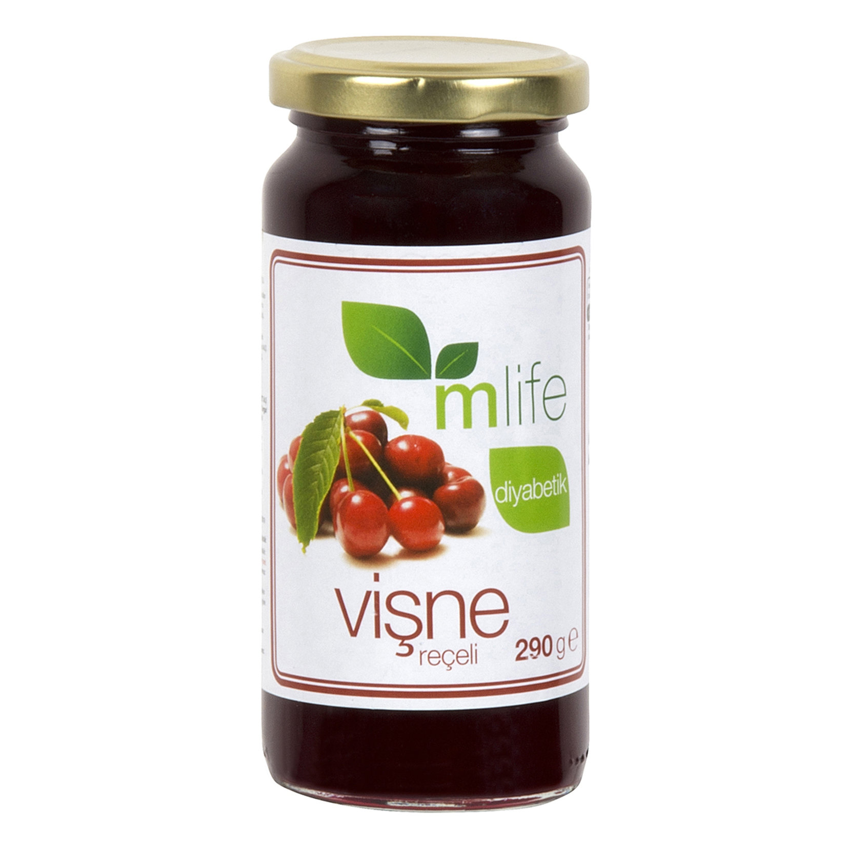 M Life Diyabetik Vişne Reçeli 290 G